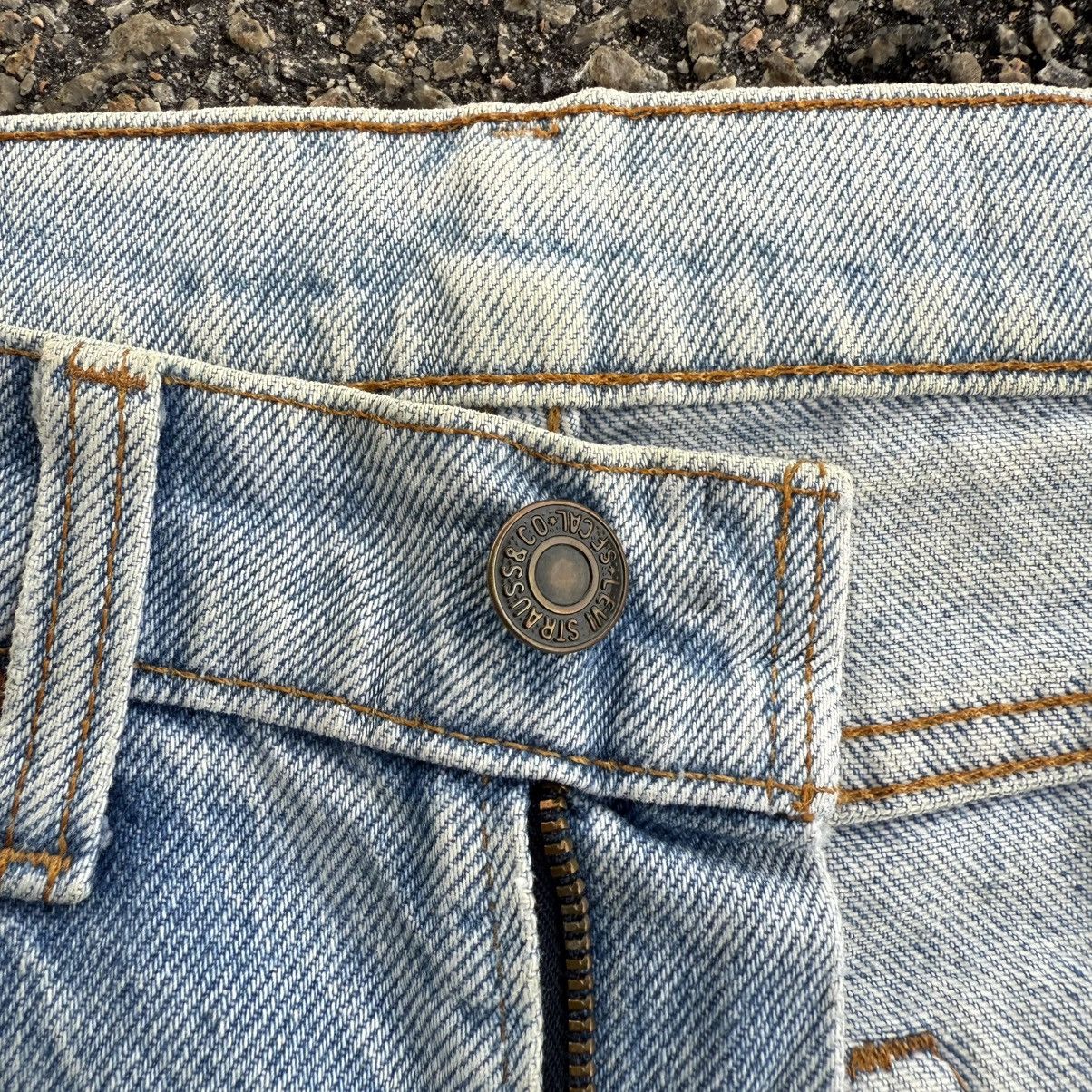 Levi's VINTAGE LEVI'S 505 90' STRAIGHT FADED JEAN DENIM PANTS Size US 30 / EU 46 - 9 Thumbnail