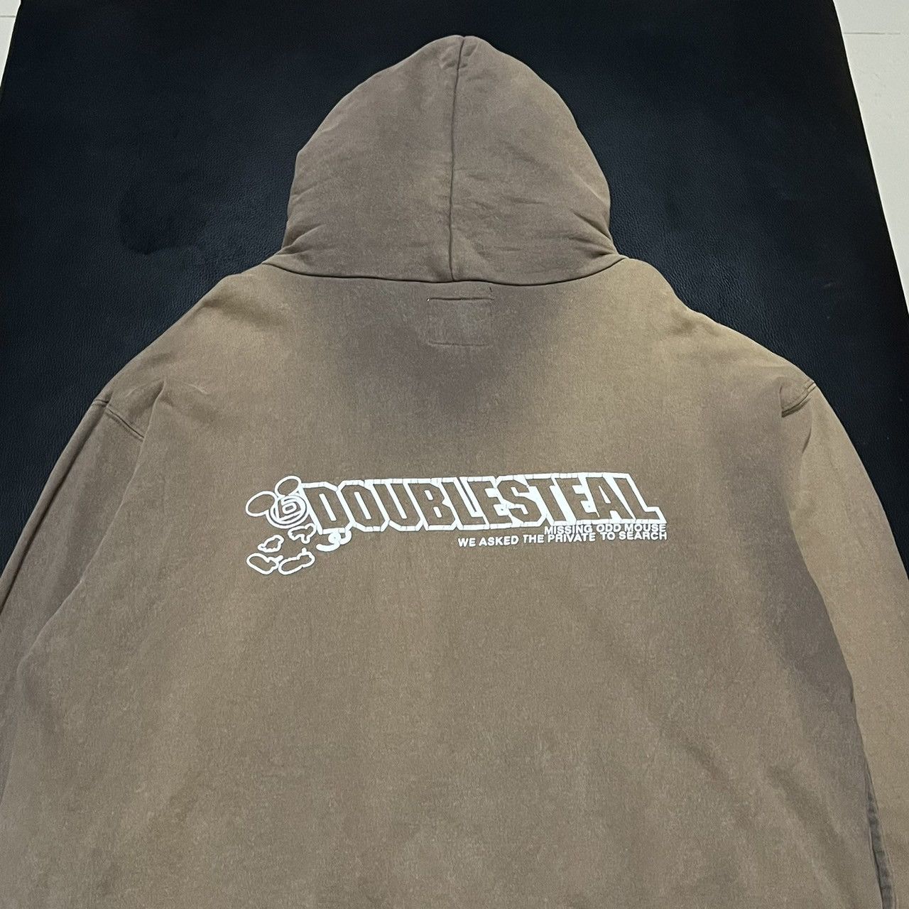 Japanese Brand DOUBLE STEAL Mickey Mouse Faded Hoodie Size US M / EU 48-50 / 2 - 11 Thumbnail