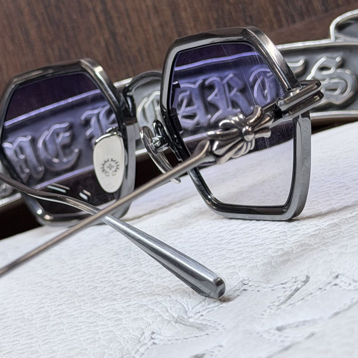 Chrome Hearts Chrome Hearts DATASS 1/1 Sunglasses Size ONE SIZE - 9 Thumbnail