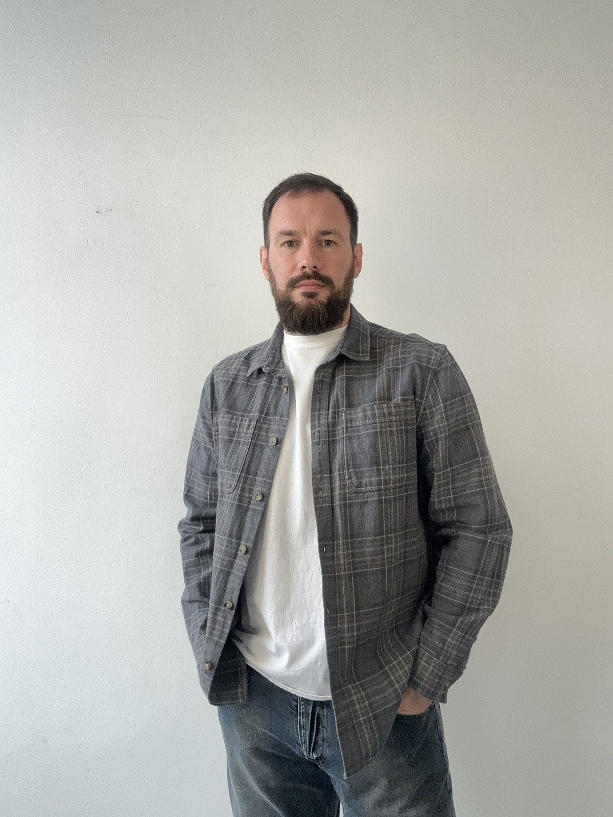 Other Union Works Plaid Flannel Shirt Check Long Sleeve Workwear L Size US L / EU 52-54 / 3 - 2 Thumbnail