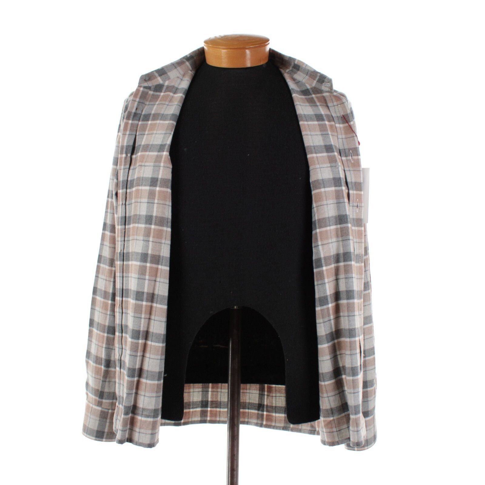 Luciano Barbera Luciano Barbera Overshirt Size L US In Gray Cotton Size US L / EU 52-54 / 3 - 6 Thumbnail