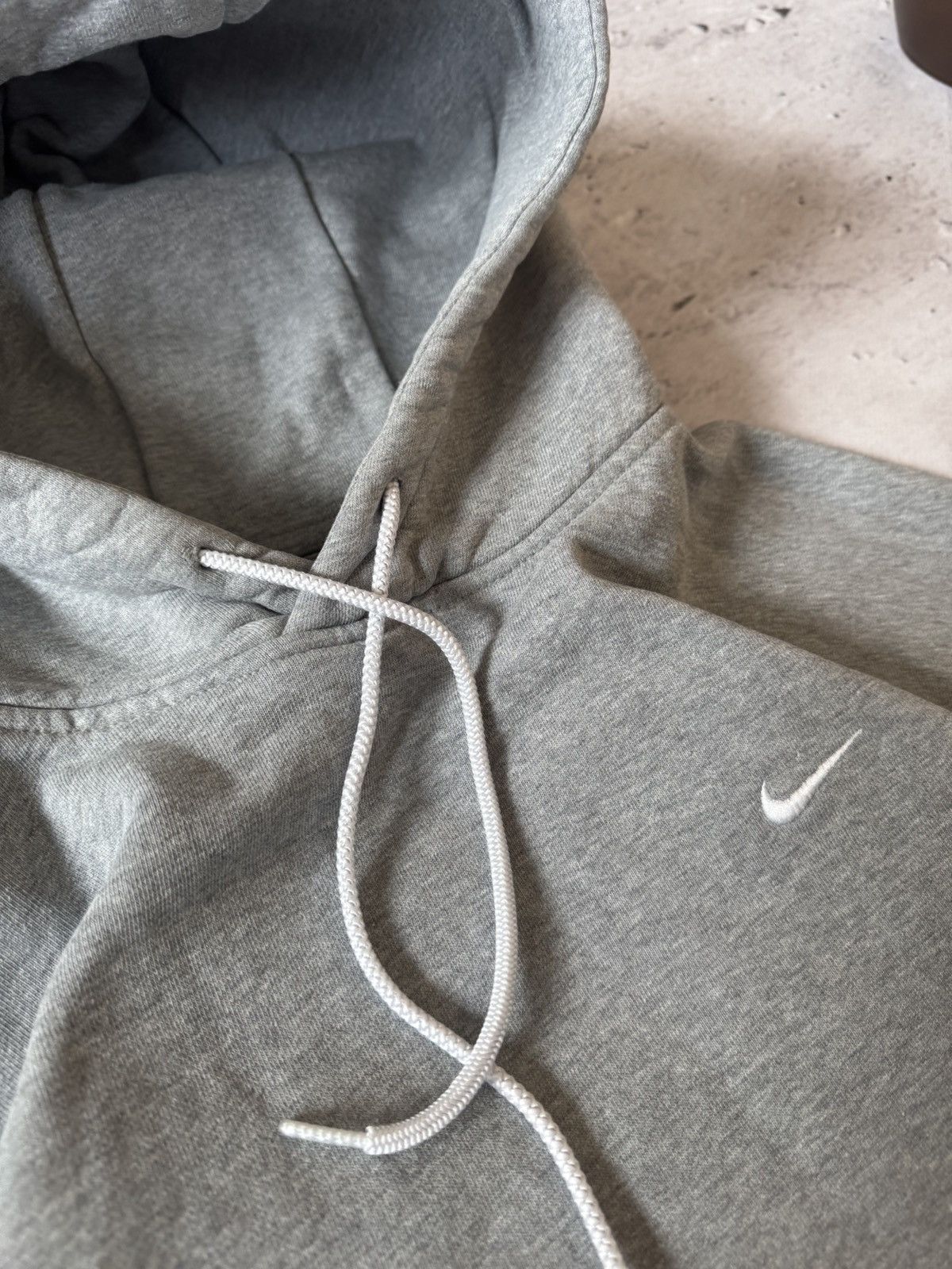 Nike × Vintage NIKE LAB BASIC 00s y2k OVERSIZE BAGGY HOODIE CENTER LOGO Size US M / EU 48-50 / 2 - 5 Thumbnail