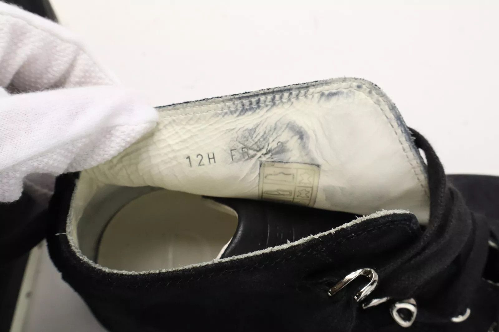 Dior DIOR Sneakers Men's FR 42 Black Suede Leather Almond Toe Size US 9 / EU 42 - 11 Thumbnail