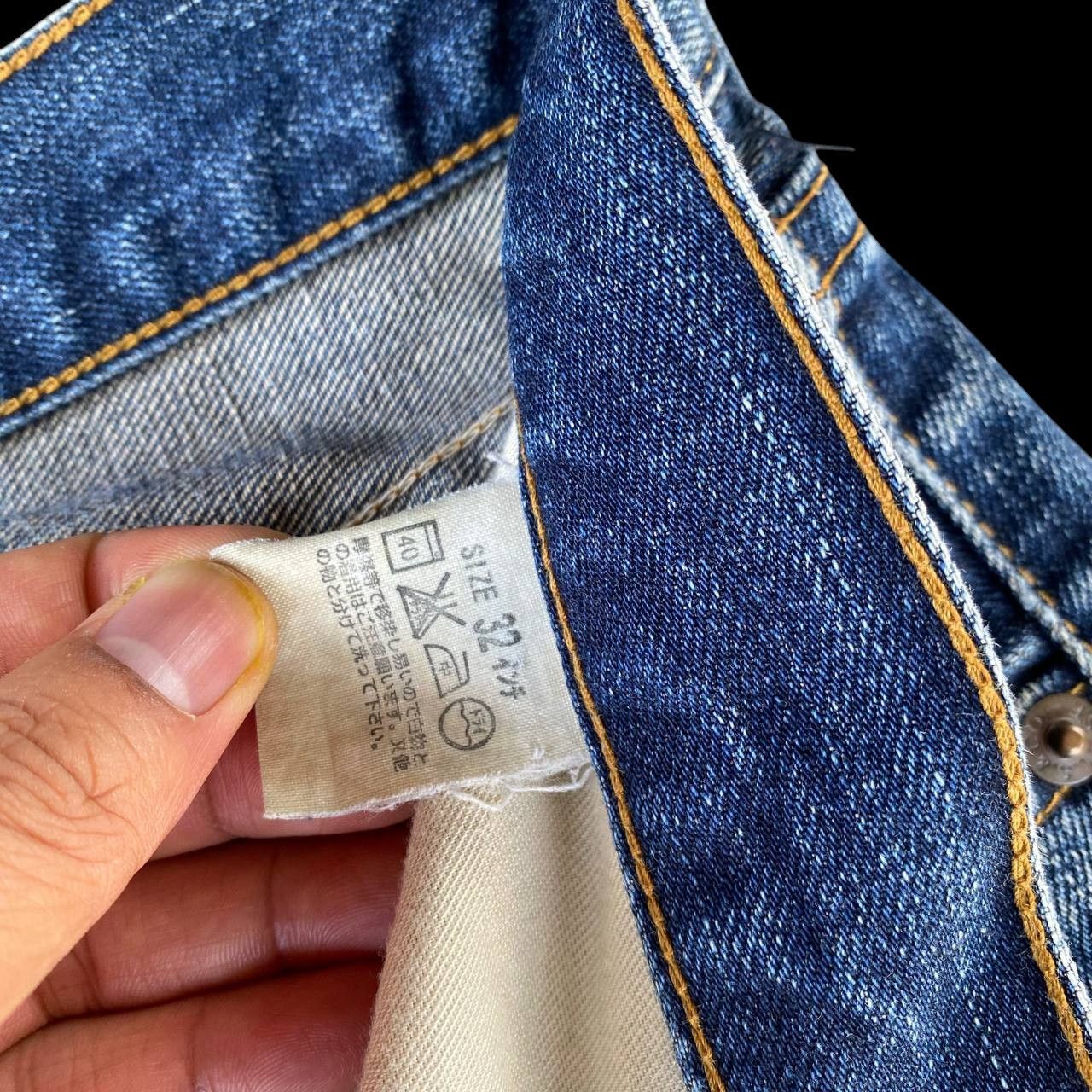 Levi's VINTAGE LEVIS 505 JAPAN DISTRESSED DENIM W32X33 Size US 32 / EU 48 - 12 Thumbnail