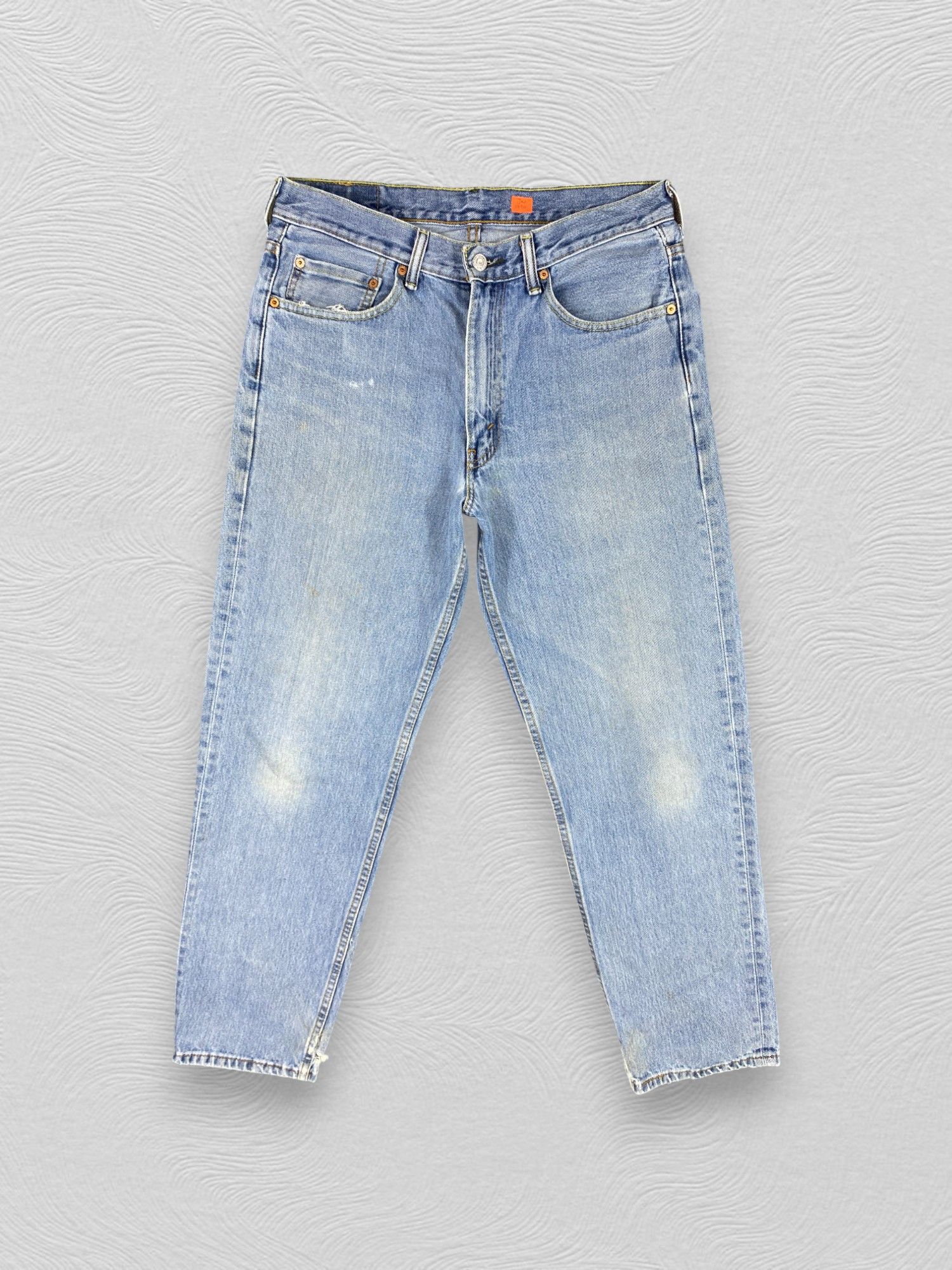Levi's Mid Blue Vintage Levi's 550 Jeans 34x32.5 Denim -JN1996 Size US 34 / EU 50 - 1 Thumbnail