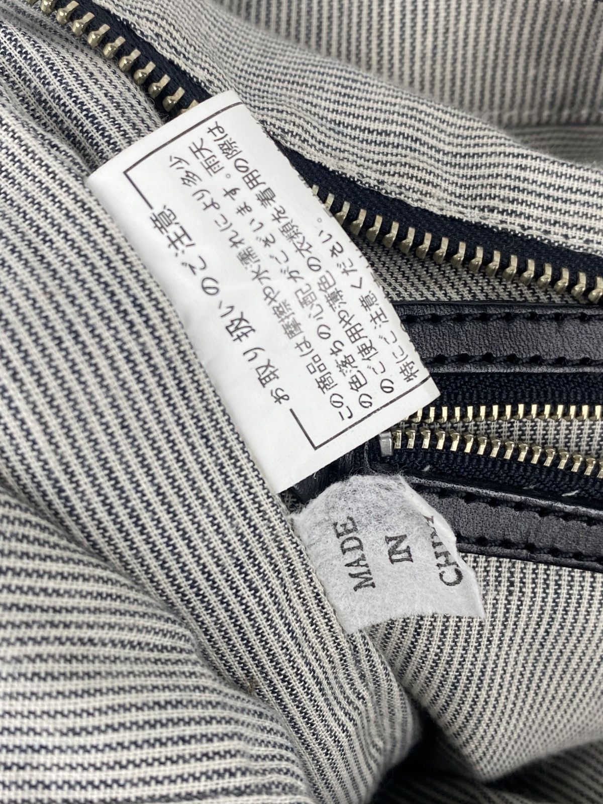 Yohji Yamamoto 2000’s Y’saccs By Yohji Yamamoto Leather Hybrid Tote Bag Size ONE SIZE - 4 Thumbnail