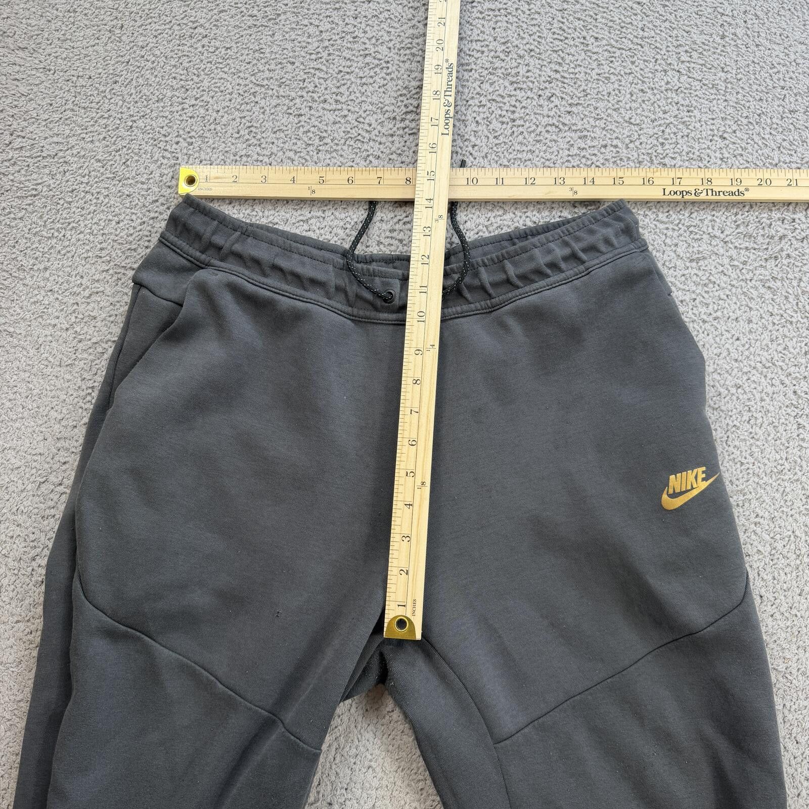 Nike Nike Tech Fleece Joggers Men L Dark Grey Athletic Sweatpants Size US 34 / EU 50 - 3 Thumbnail