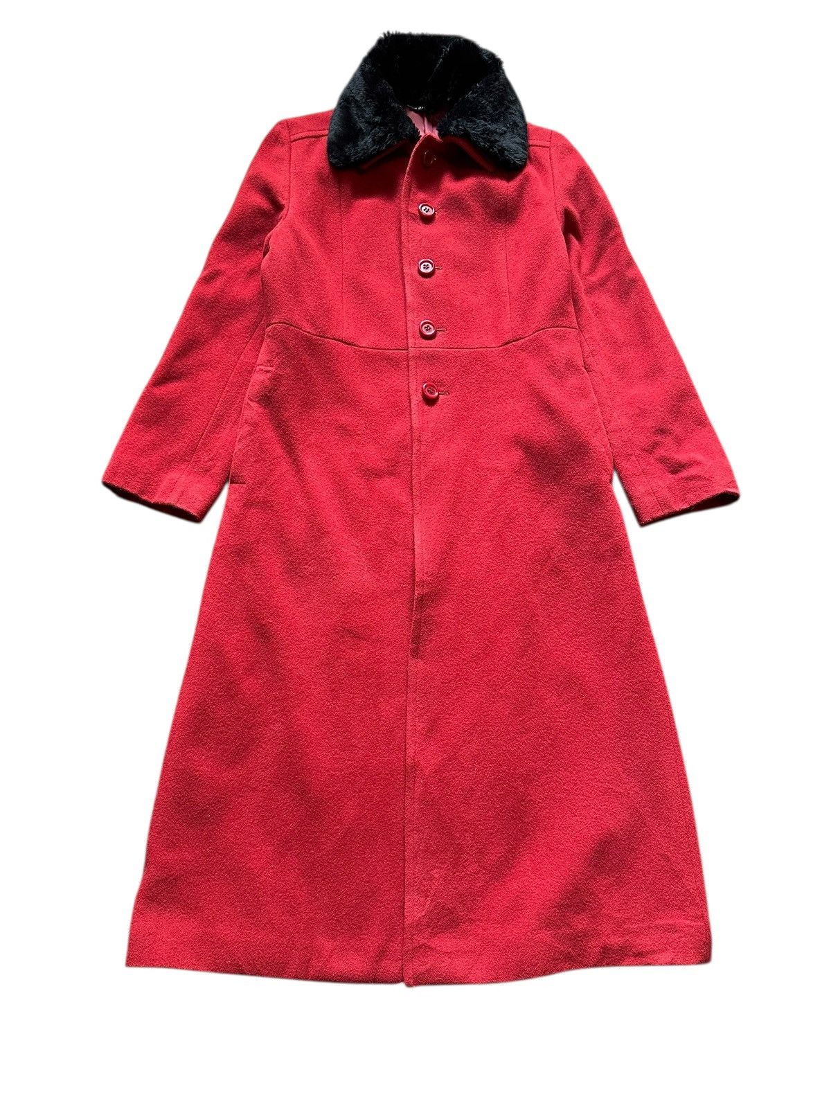 Yohji Yamamoto ined long jacket hoodie red yohji yamamoto Size S / US 4 / IT 40 - 1 Thumbnail