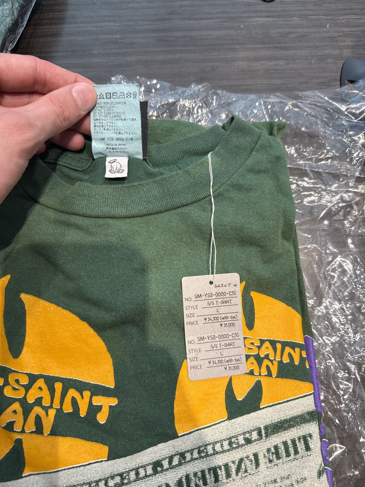 Saint Michael Saint Michael x Sean Wotherspoon Wu Tang Shirt Size US L / EU 52-54 / 3 - 5 Thumbnail