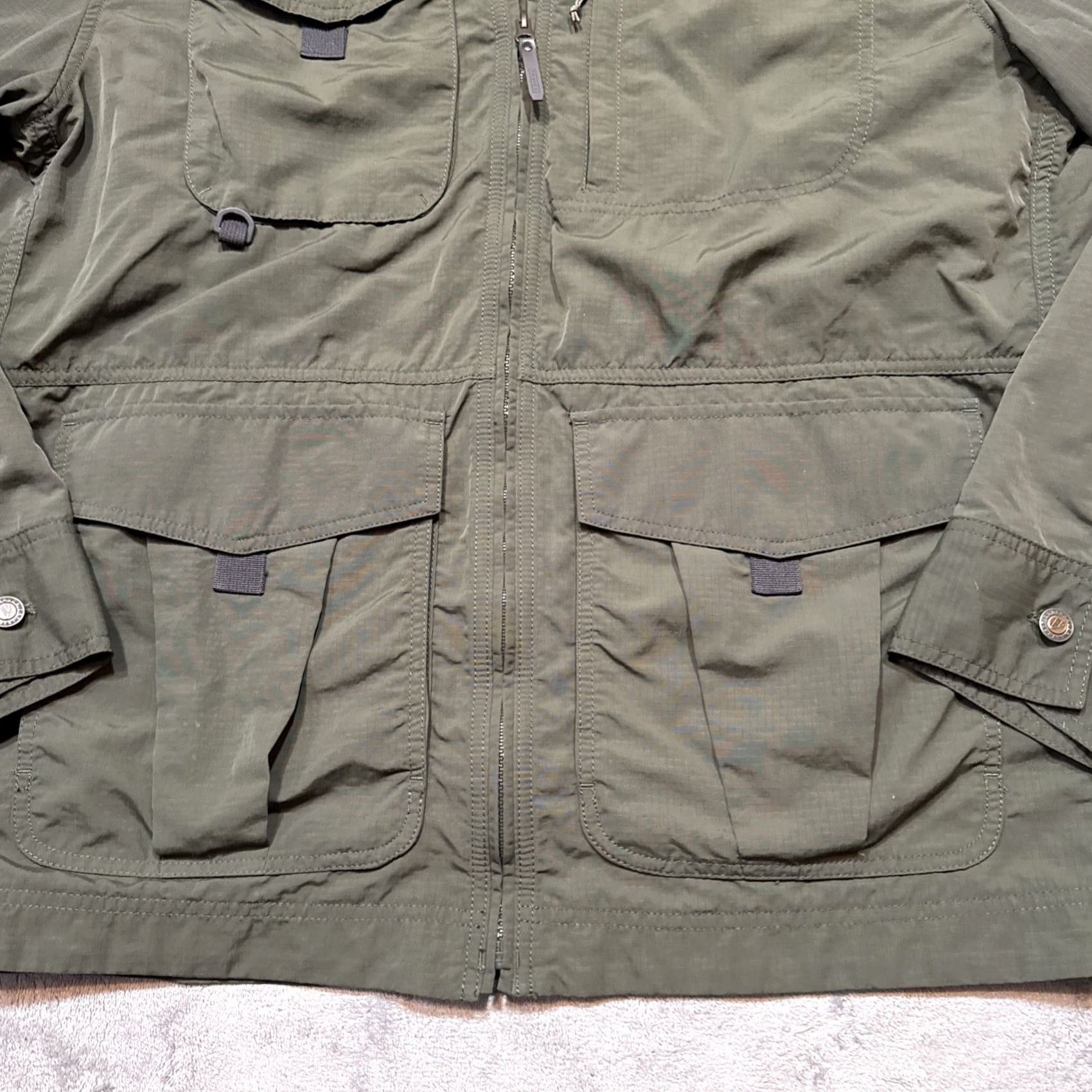 Eddie Bauer Eddie Bauer Travex Jacket Mens Size XL Green Soft Shell Water Resistant Rain Windbreaker Size US XL / EU 56 / 4 - 3 Thumbnail