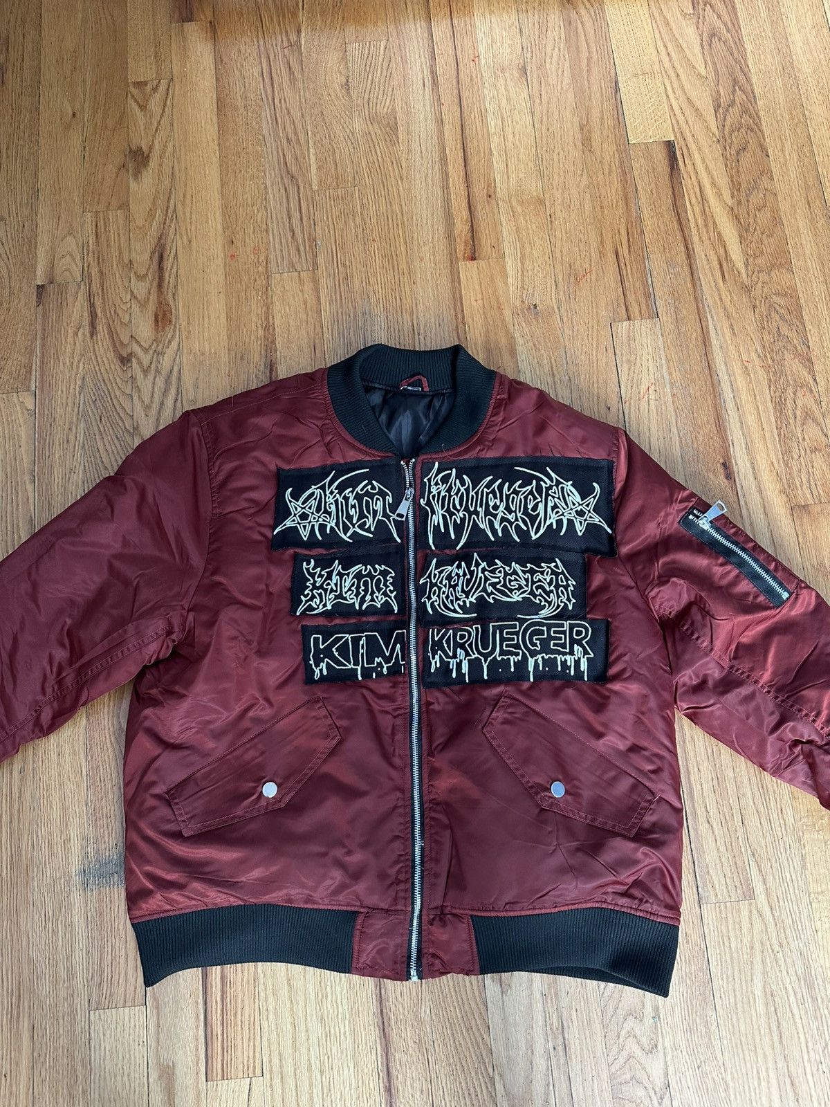 Kim Krueger ボンバージャケット Kim Krueger Bomber Jacket | eBay