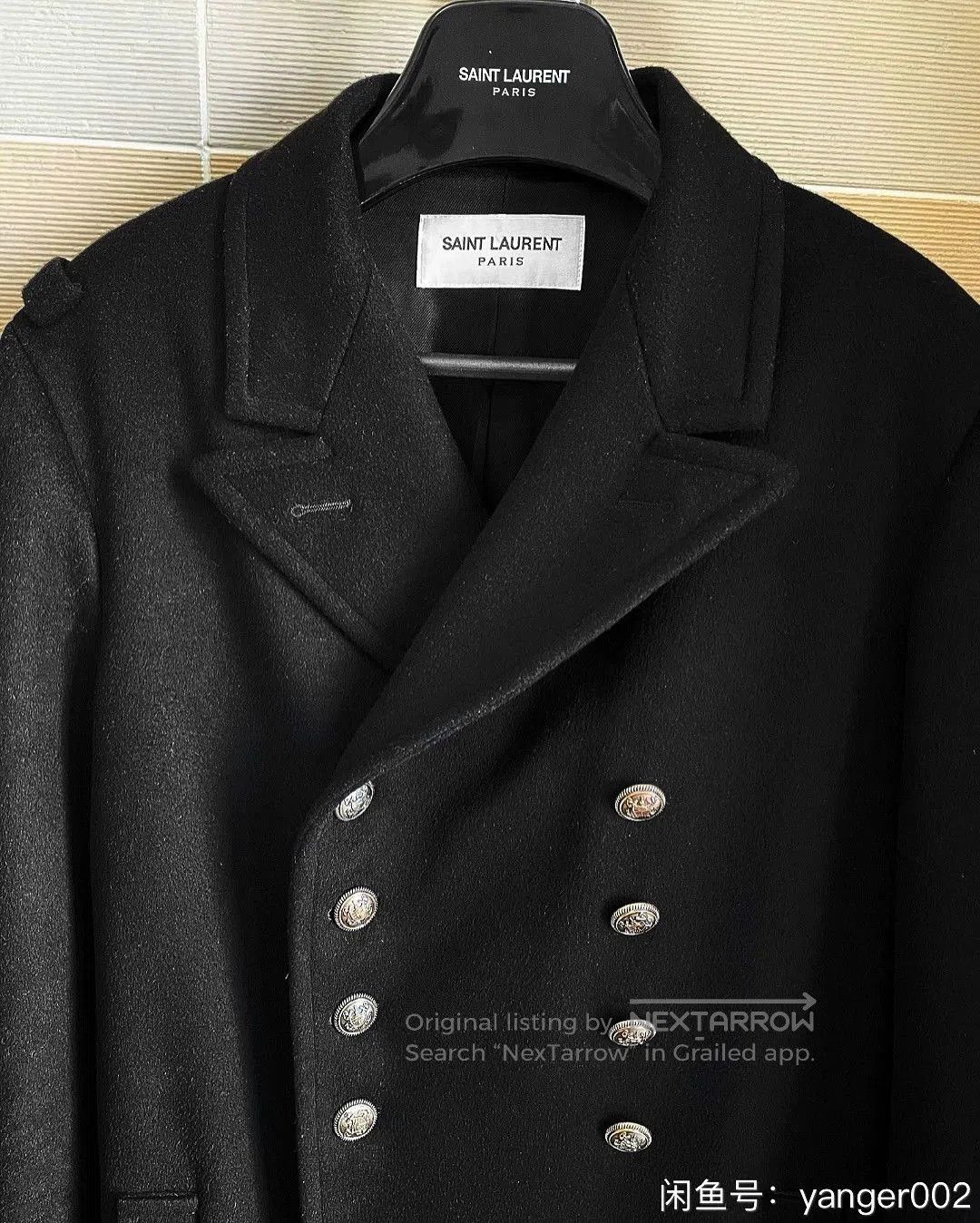 Saint Laurent Paris Saint Laurent Men's Double. Size US M / EU 48-50 / 2 - 2 Thumbnail