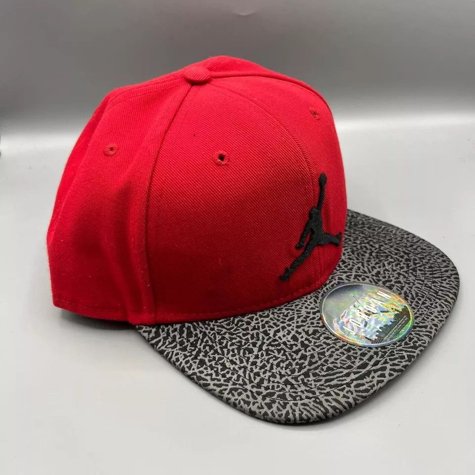 Jordan Brand Air Jordan Hat Men Cement Elephant Embroidered Logo SnapBack Size ONE SIZE - 3 Thumbnail