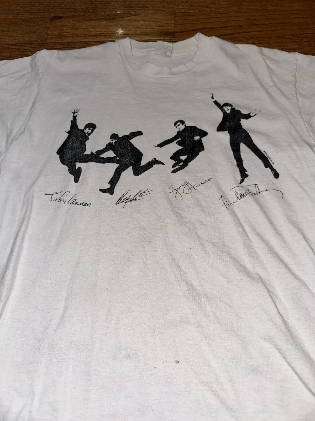 Vintage Vintage 1987 Beatles Tee Size US XL / EU 56 / 4 - 2 Thumbnail