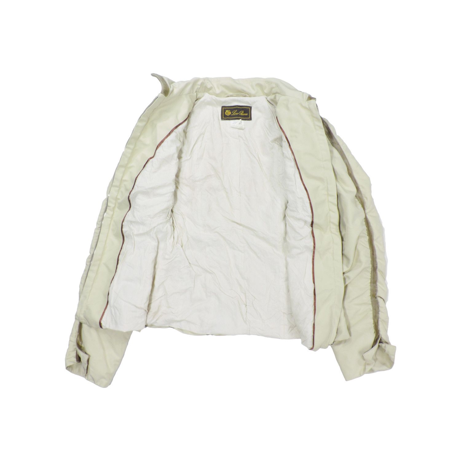 Loro Piana LORO PIANA SUEDE GOATSKINS LEATHER STRIPED JACKET Size S / US 4 / IT 40 - 3 Thumbnail