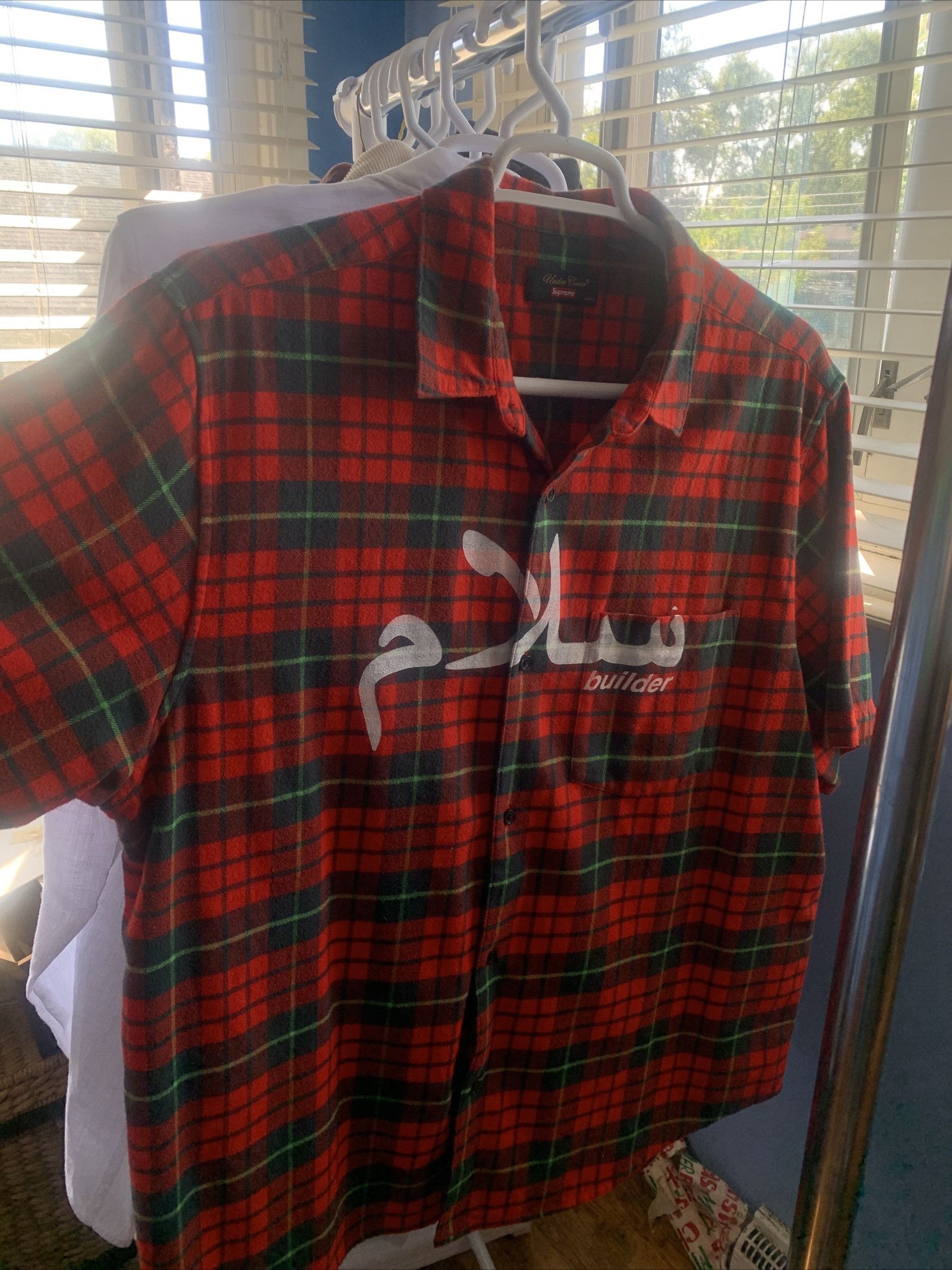 Supreme x Undercover S/S Flannel Shirt Red Plaid (SS23)