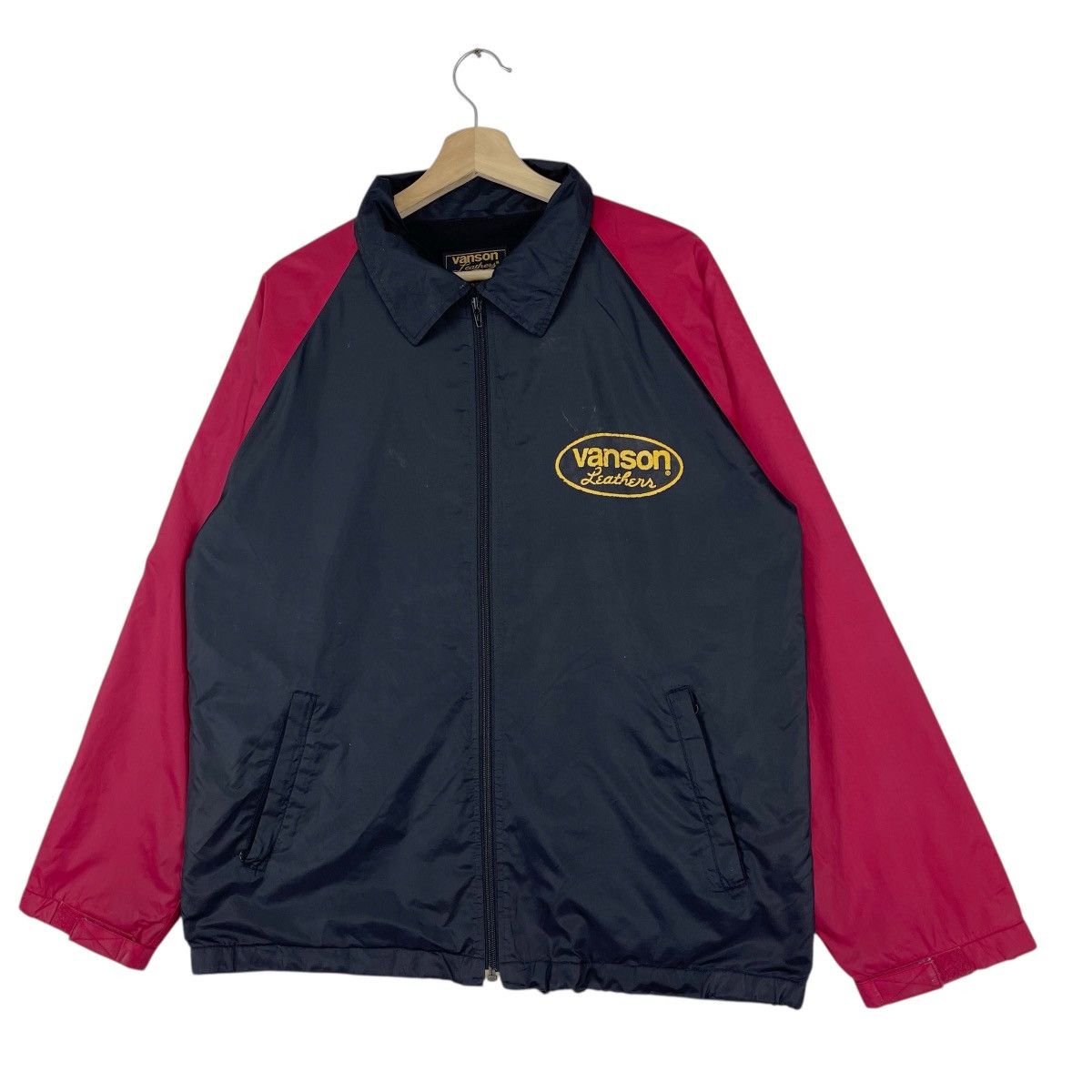 Vanson Leathers × Vintage 90’s Vanson Leather Coach Jacket Size US M / EU 48-50 / 2 - 5 Thumbnail