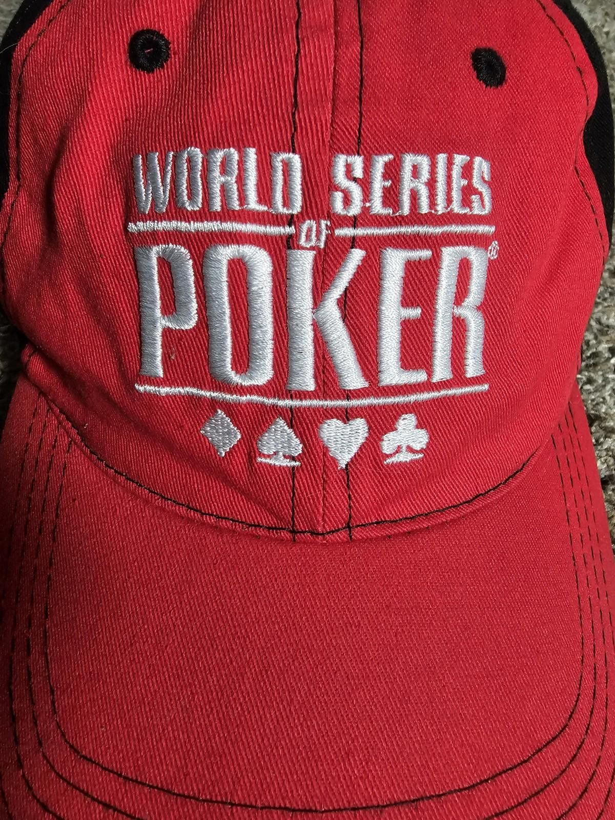 Designer World Series of Poker WSOP Adjustable Strapback Hat Size ONE SIZE - 3 Thumbnail
