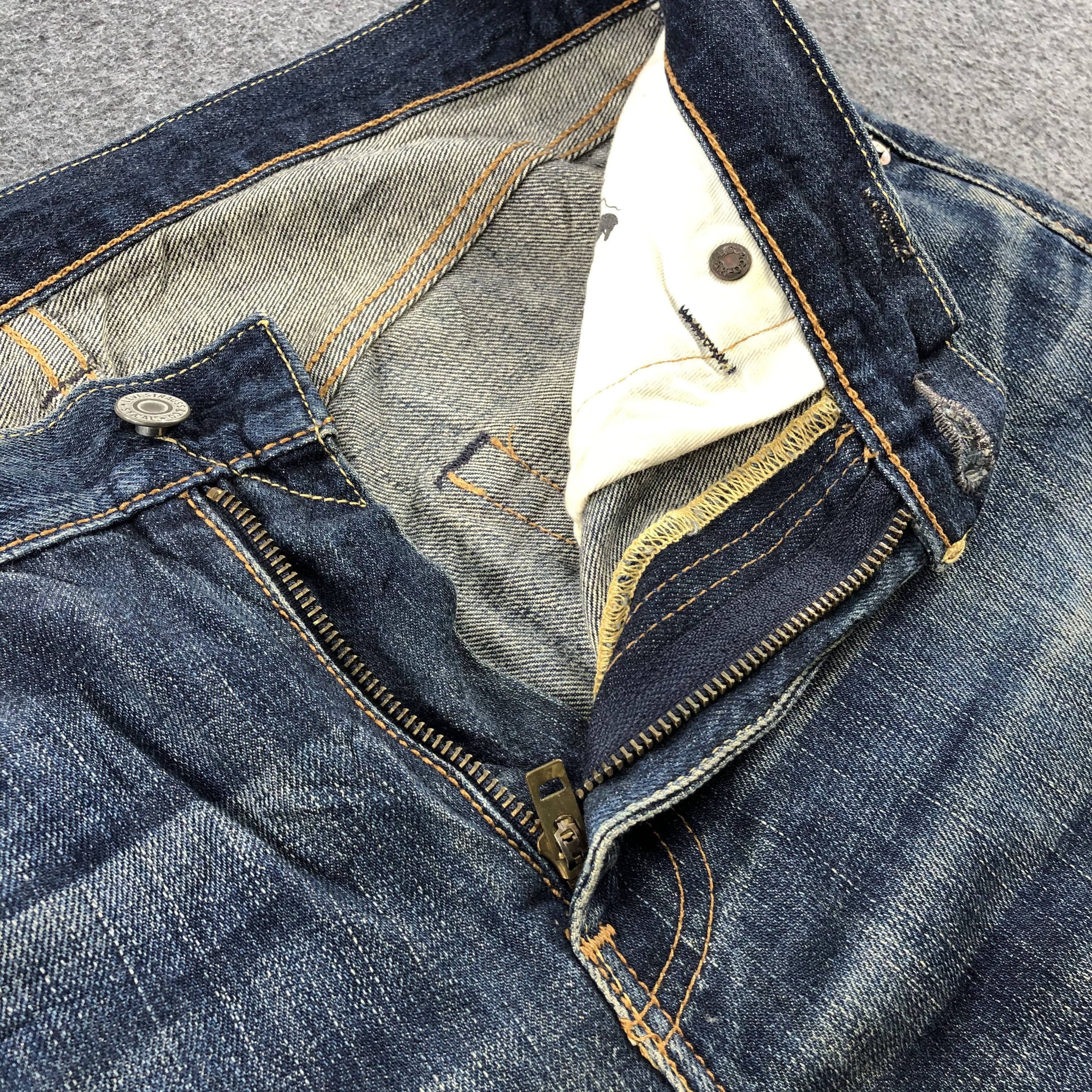 Levi's Vintage Rusty Mud Wash Levis 501-JM1949 Size US 35 - 7 Thumbnail
