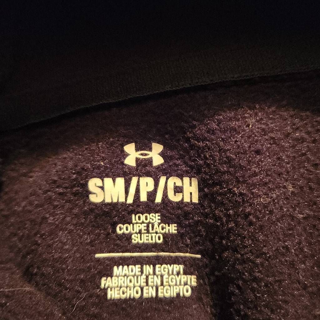 Under Armour Under Armour Men's Size Small Black White Loose Fit Coldgear Size US S / EU 44-46 / 1 - 6 Thumbnail