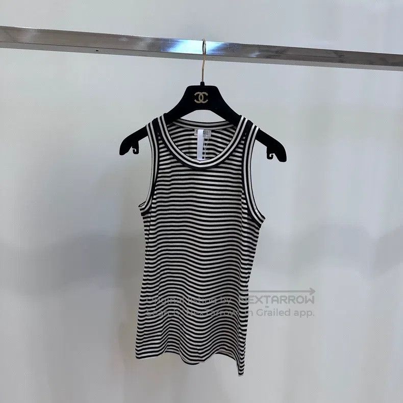 Brunello Cucinelli Striped Vest T-Shirt