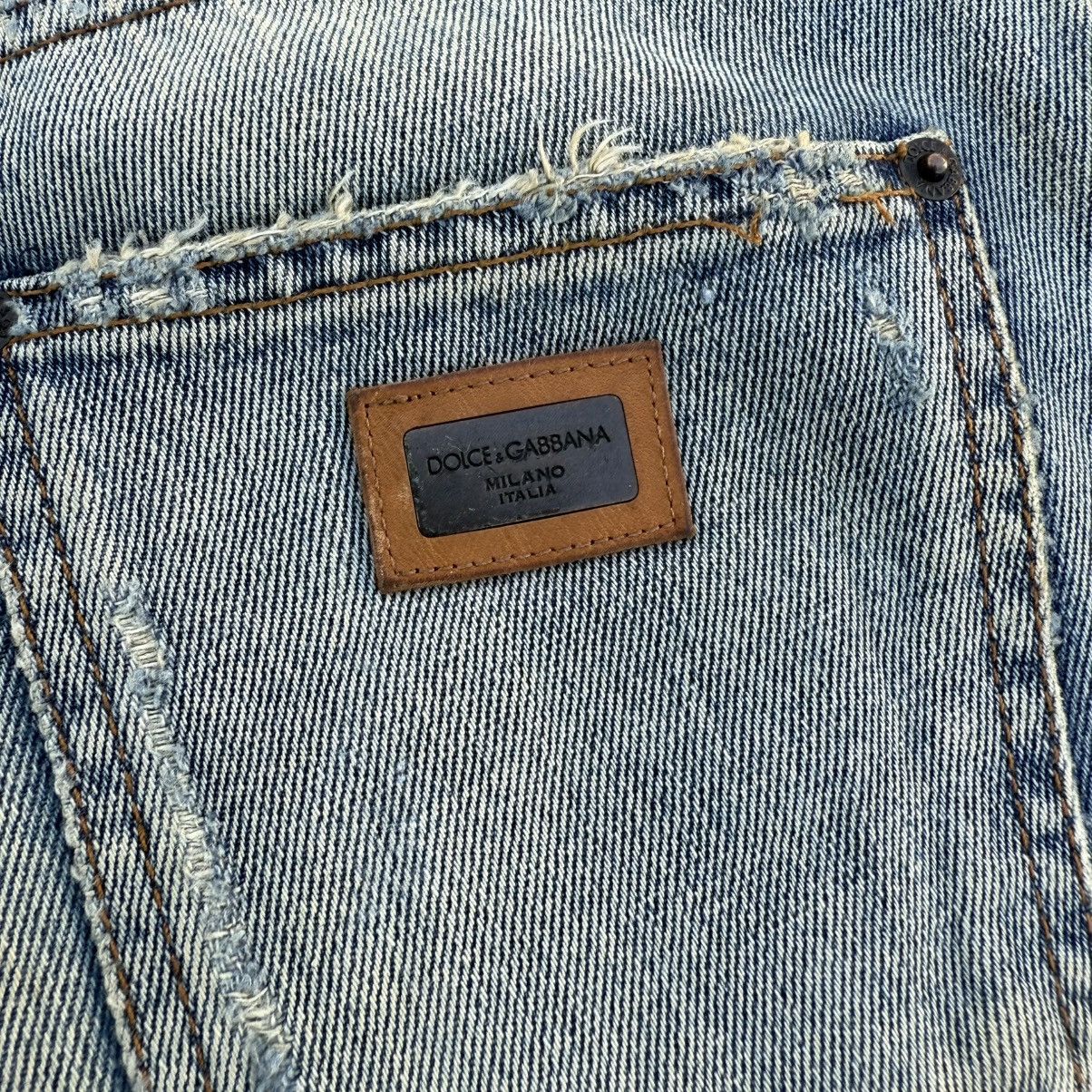 Dolce & Gabbana VINTAGE DOLCE & GABBANA FADED JEANS DENIM PANTS Size US 34 / EU 50 - 14 Thumbnail