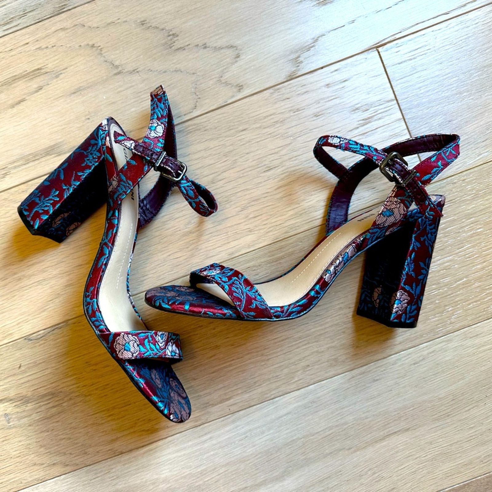 Gianni Valentino Gianni Bini Block Heels Size 9 Size US 9 / IT 39 - 2 Thumbnail
