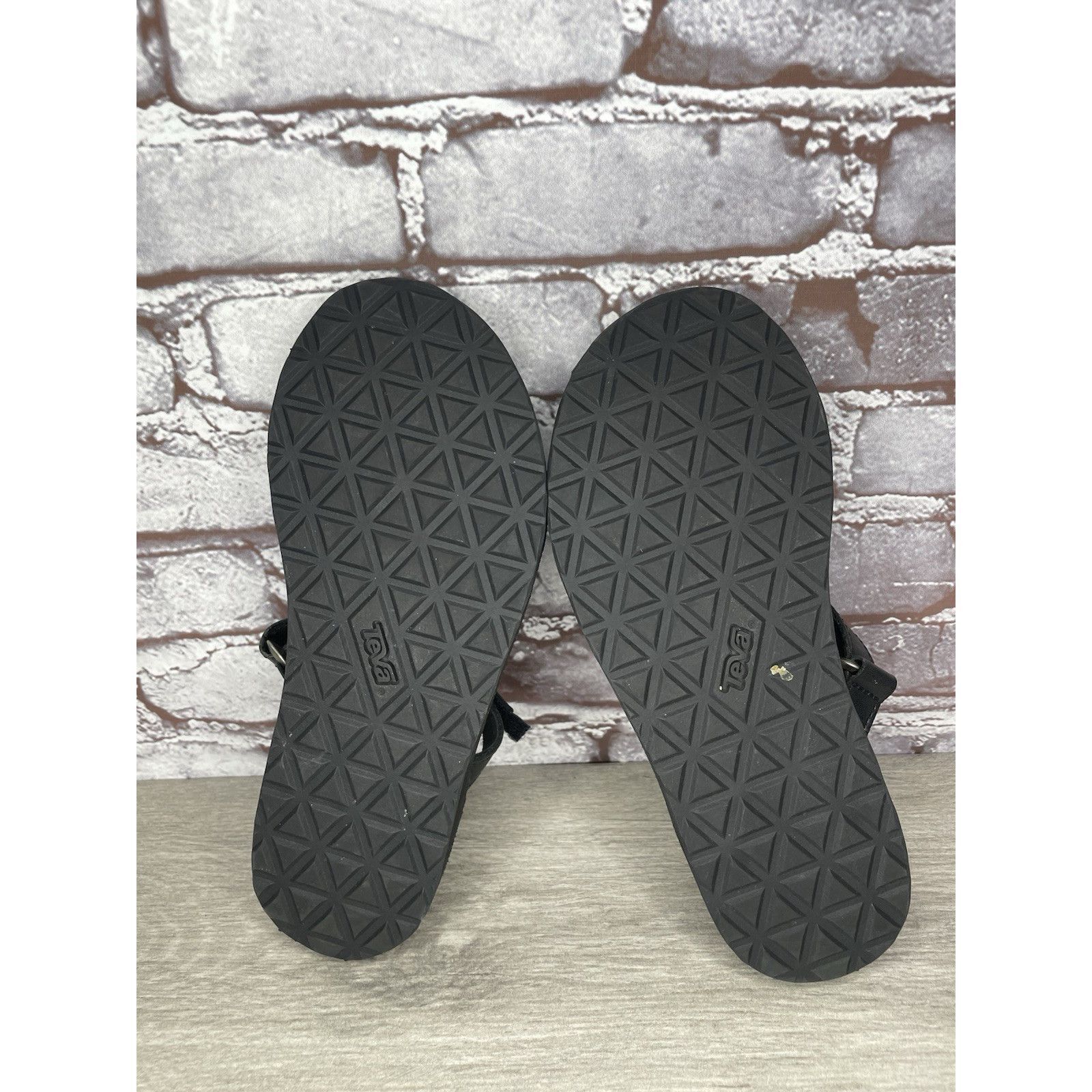 Teva Teva Black Leather Universal Straps Hiking Sandals Women’s S Size US 9 / IT 39 - 22 Thumbnail