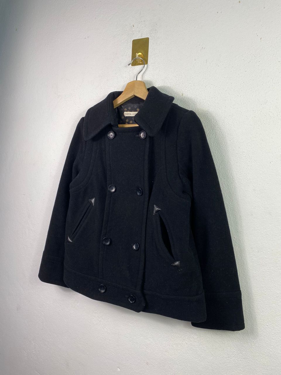 Issey Miyake × Japanese Brand × Tsumori Chisato Tsumori Chisato Wool Peacoat Jacket Size XS / US 0-2 / IT 36-38 - 3 Thumbnail