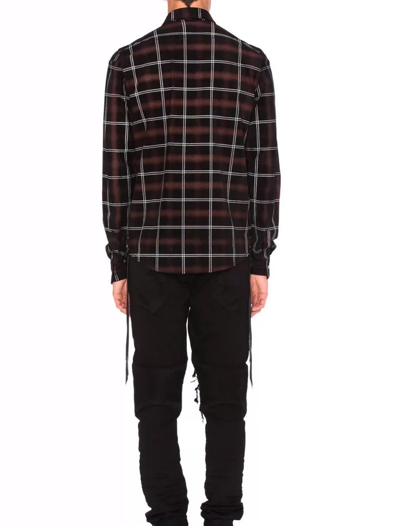 Amiri Amiri 15AW Suede Plaid Shirt 2502-Nextarrow Size US M / EU 48-50 / 2 - 8 Thumbnail