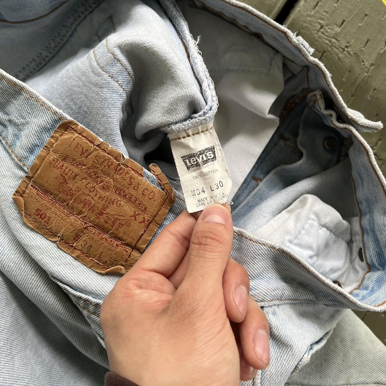 Levi's × Vintage jeans levis 501 vintage Size US 32 / EU 48 - 5 Thumbnail