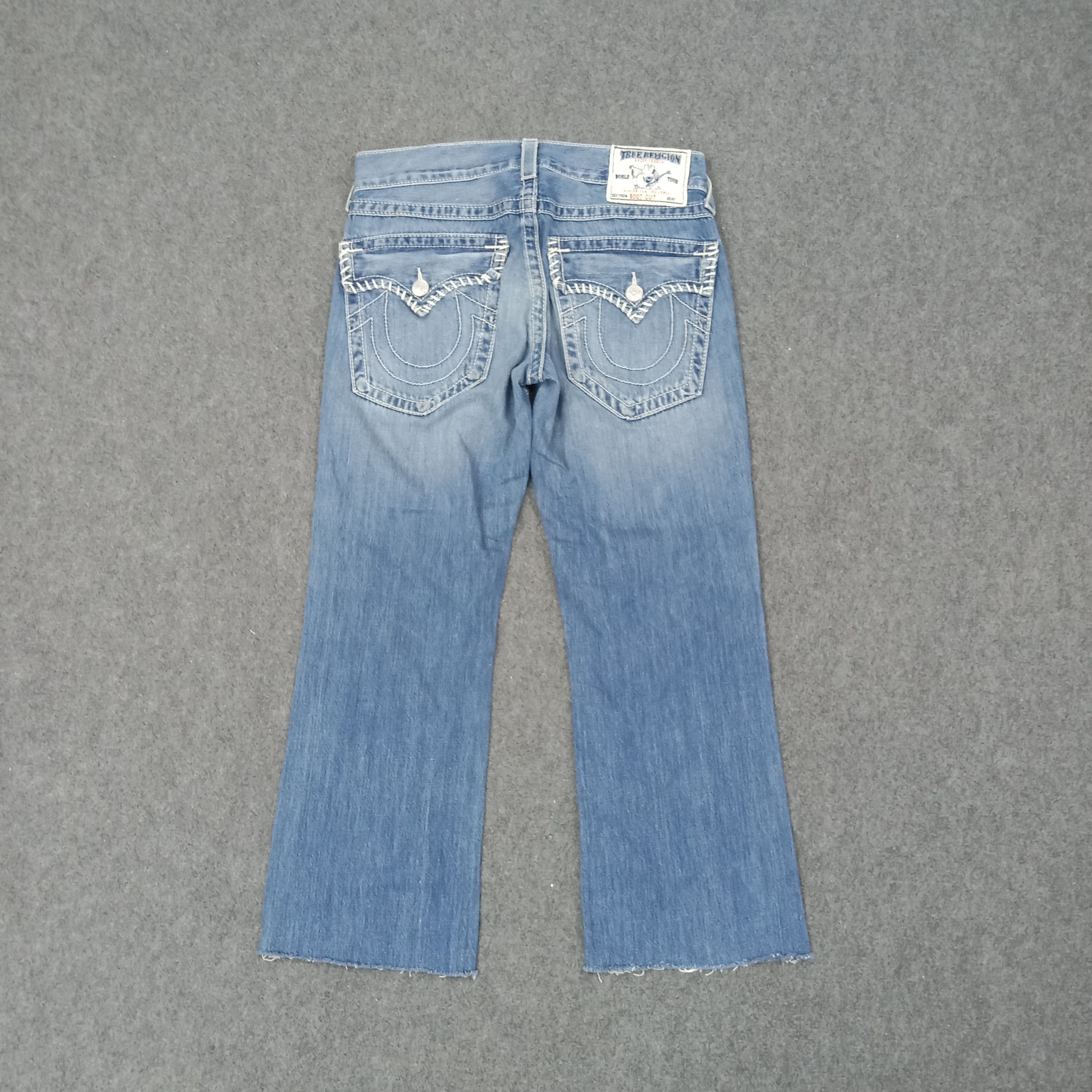 True Religion True Religion American Bootcut Denim Jeans C258N23 Size US 33 - 1 Thumbnail