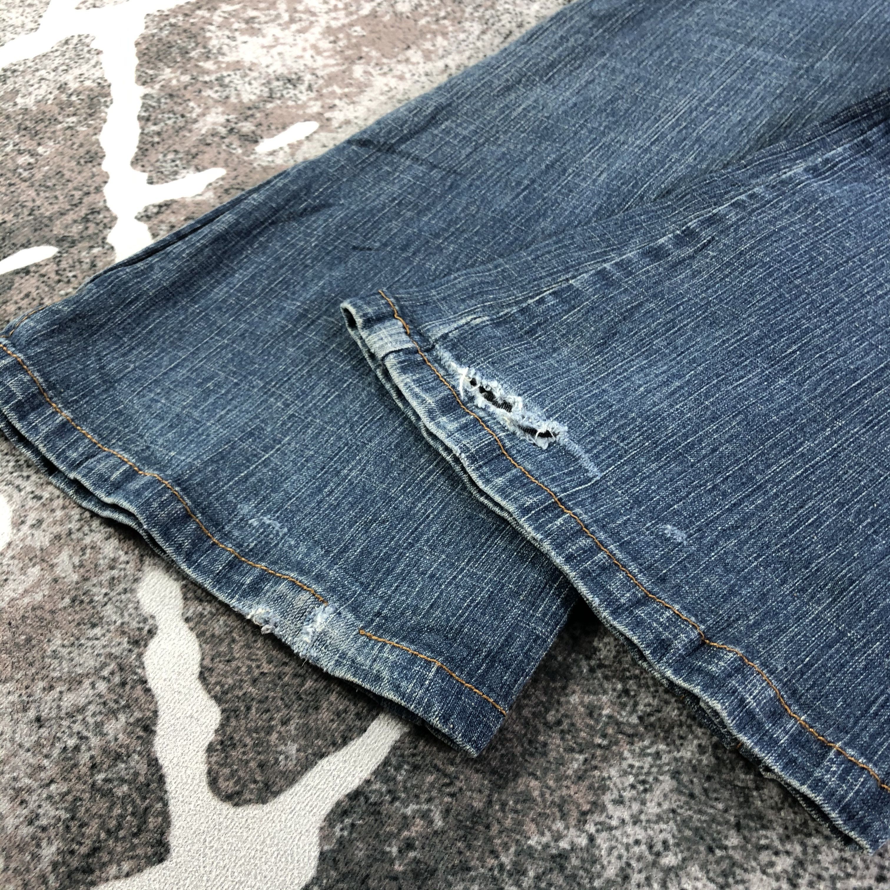 Japanese Brand Vintage Japanese Brand Cargo Denim Flared Jeans KJ2023 Size 25" / US 0 / IT 36 - 5 Thumbnail
