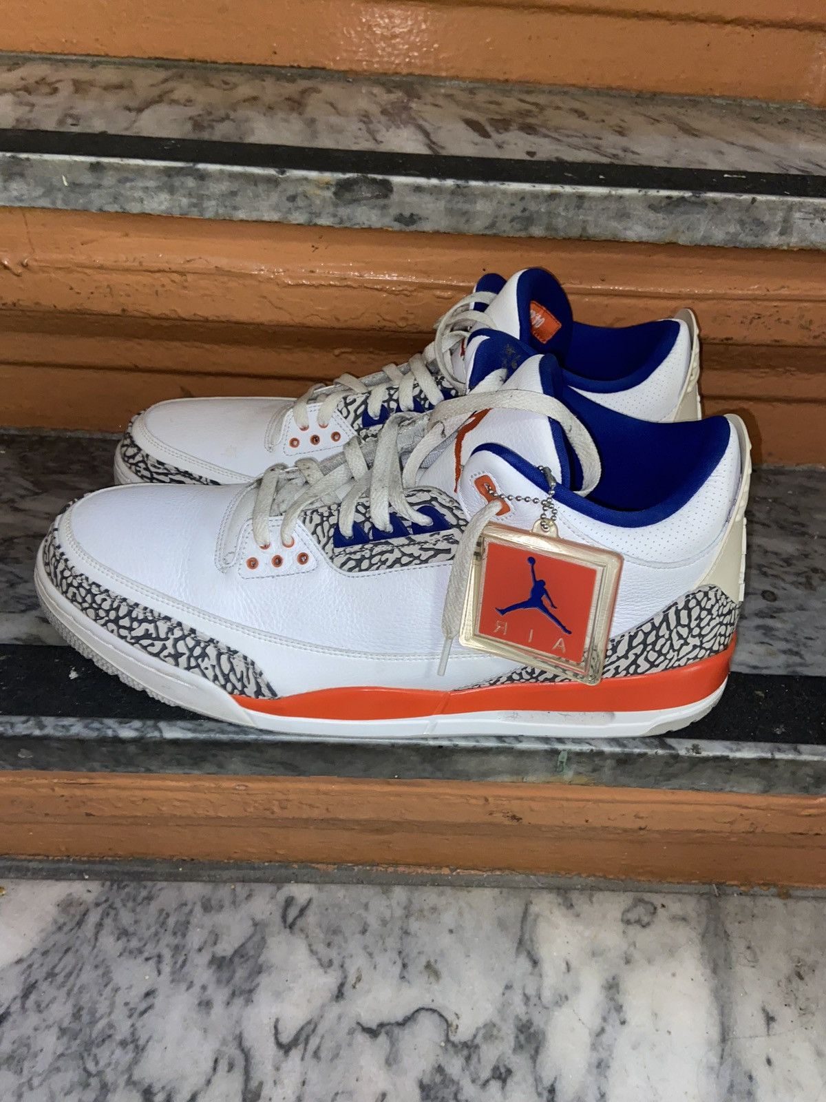Jordan Brand Jordan retro 3s Knicks SIZE 18 Size US 15 / EU 48 - 1 Thumbnail