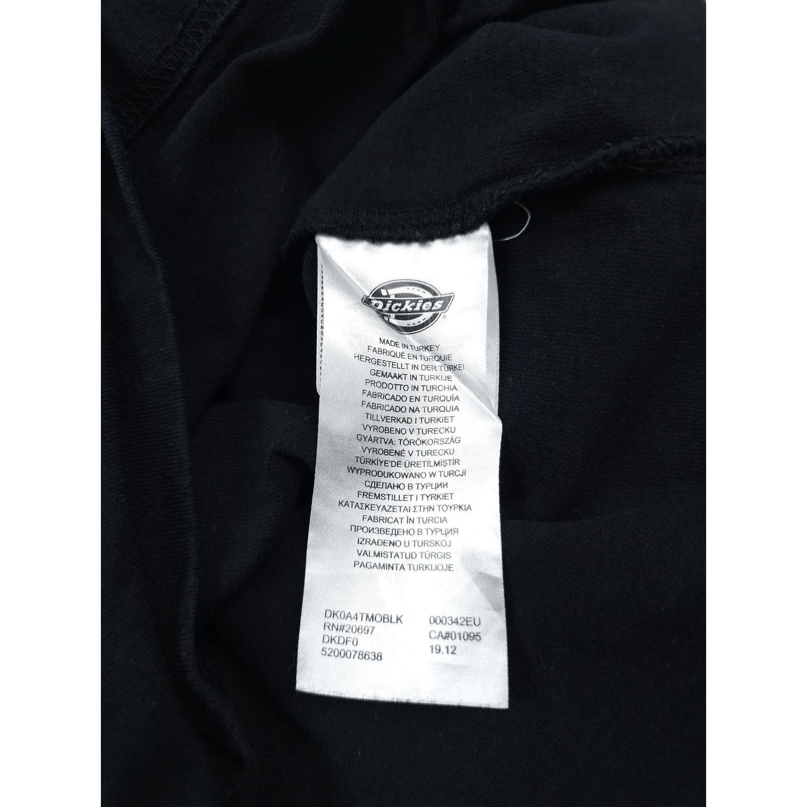 Dickies 💎 Heavy Dickies Black Relaxed T-shirt Pocket Tee Logo Y2K Size US XL / EU 56 / 4 - 5 Thumbnail