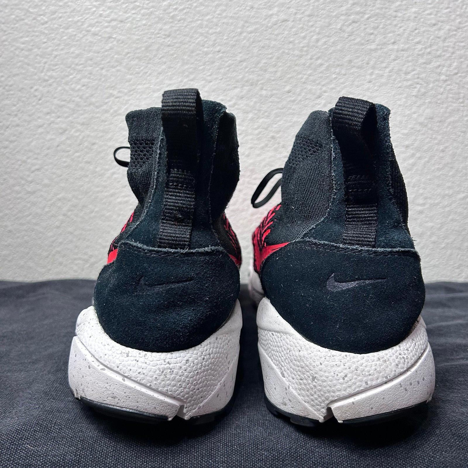Nike Nike Free Flyknit Mid (Black / Red) Mens sz 11.5 Size US 11.5 / EU 44-45 - 4 Thumbnail