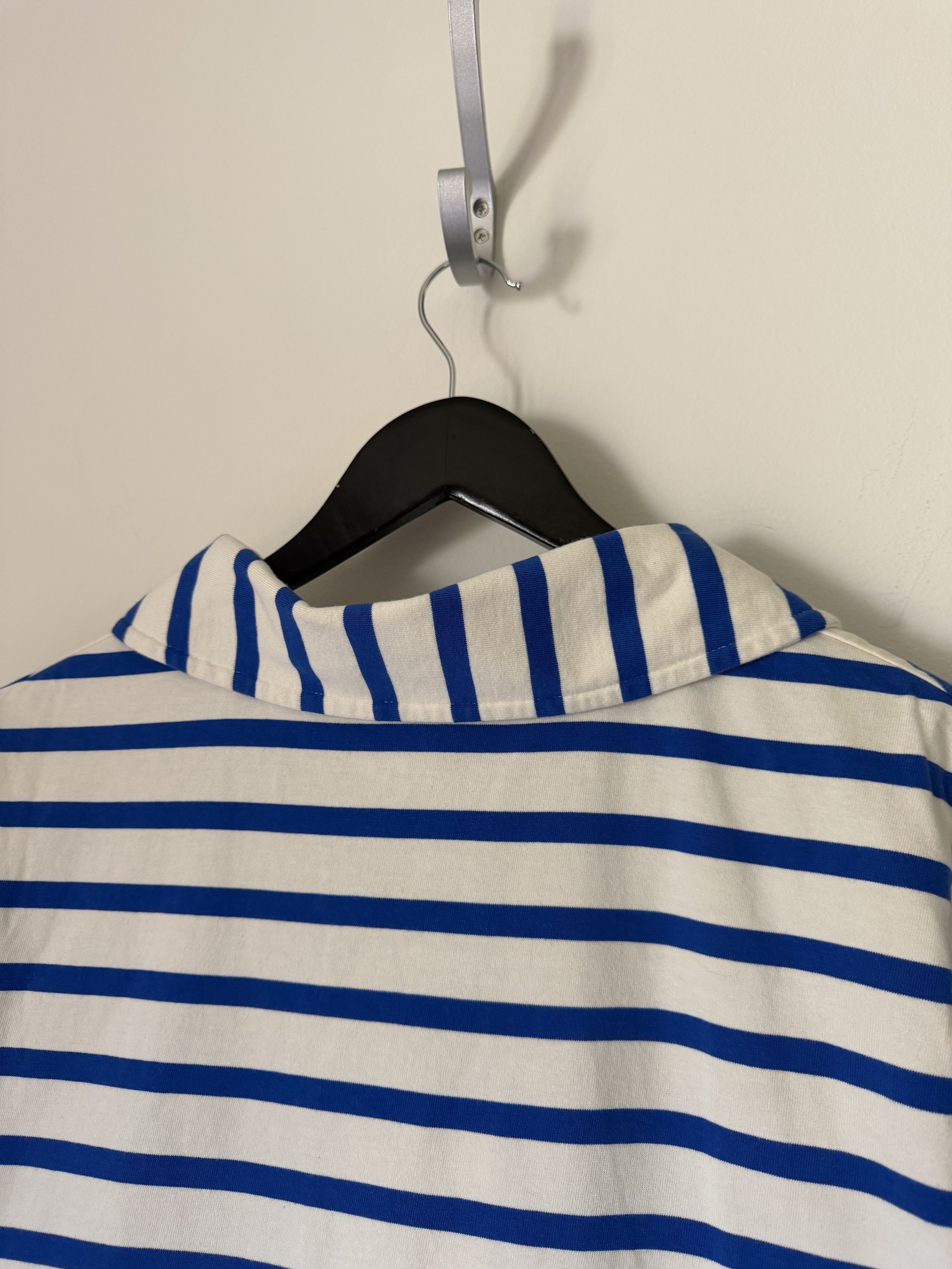 Bode Bode Margate Polo in White Blue Size US M / EU 48-50 / 2 - 6 Thumbnail
