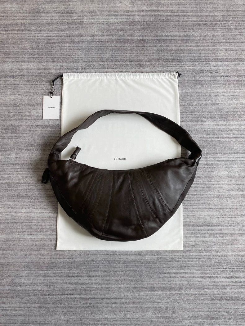 Lemaire Large Lemaire Leather Shoulder Bag Size ONE SIZE - 1 Thumbnail