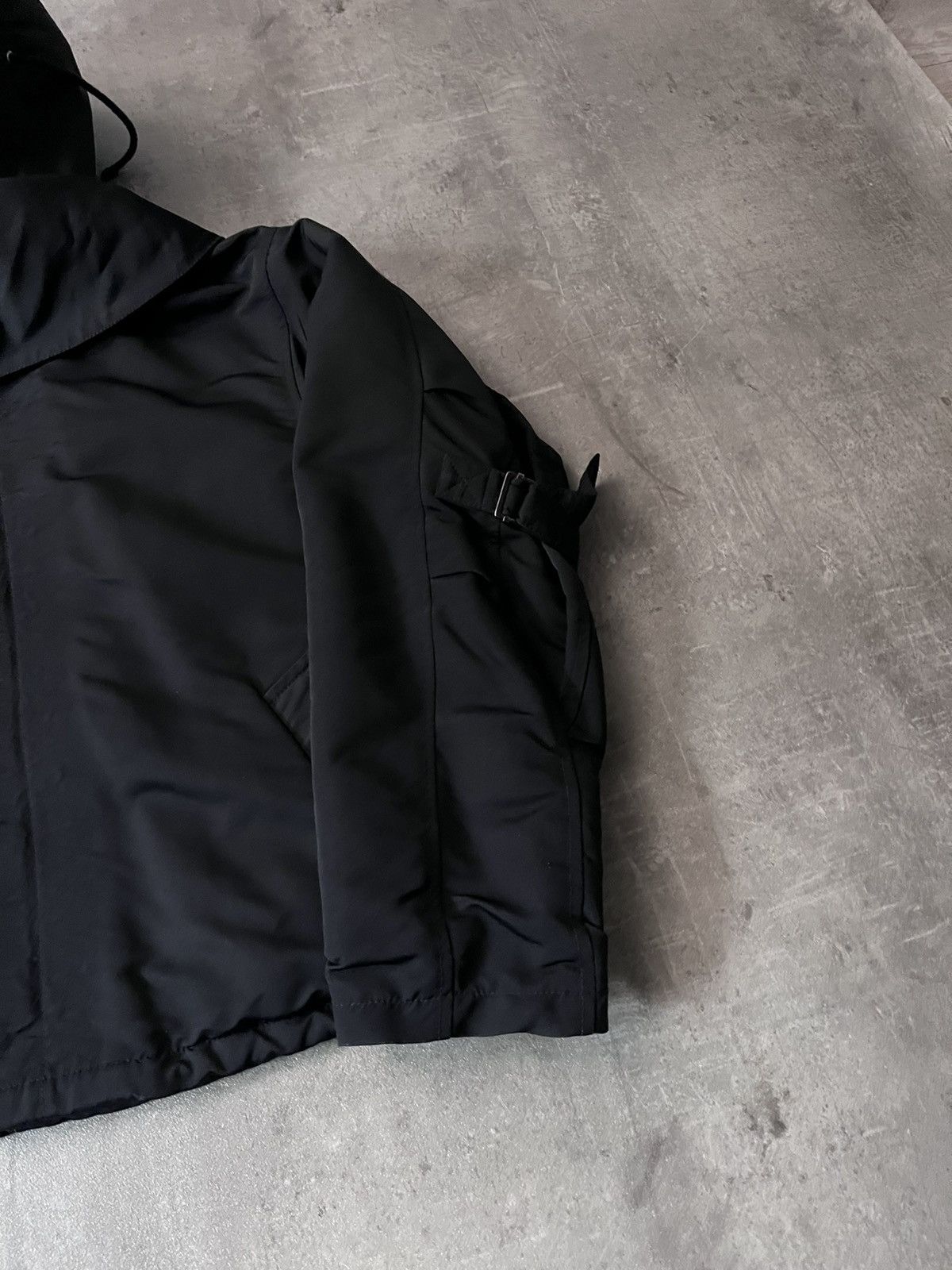 Raf by Raf Simons Raf by Raf Simons F/W 2008 Bondage hooded black jacket Size US M / EU 48-50 / 2 - 5 Thumbnail
