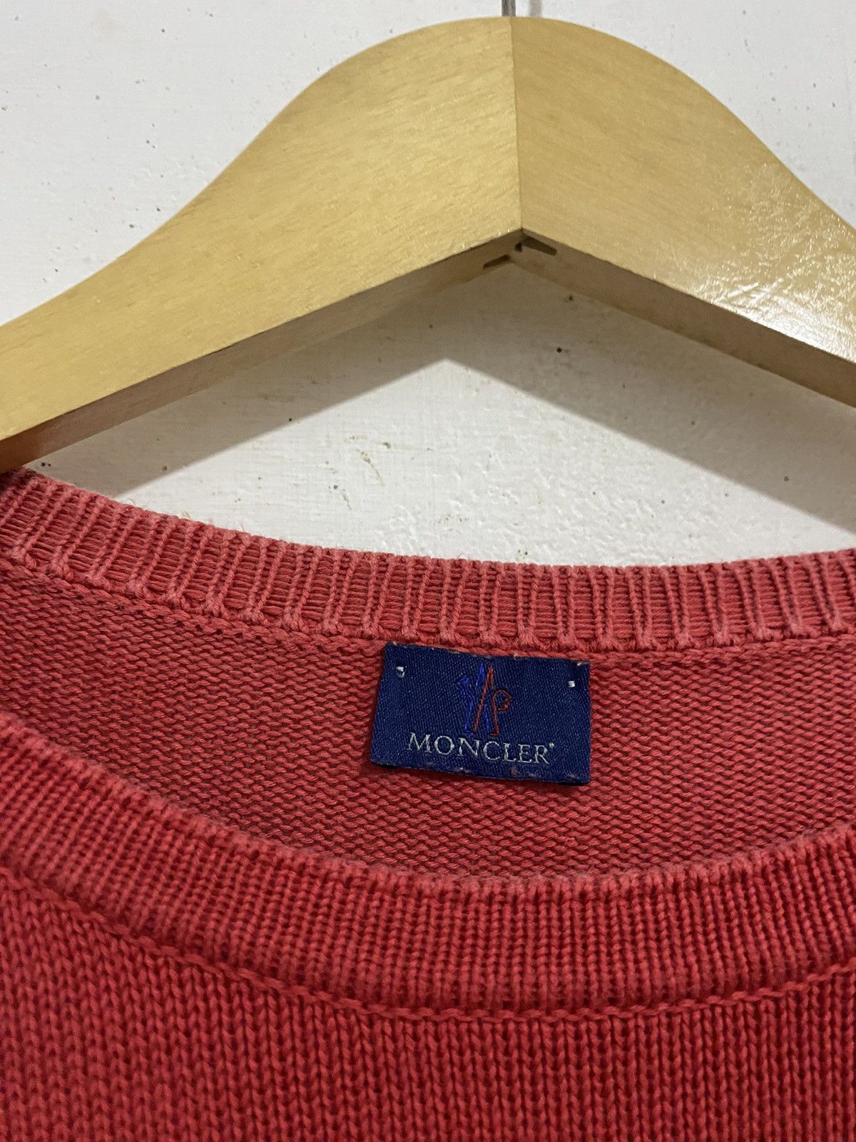 Moncler × Vintage 💸BINDINGOFFER💸Moncler sweatshirt knitted Size US M / EU 48-50 / 2 - 6 Thumbnail
