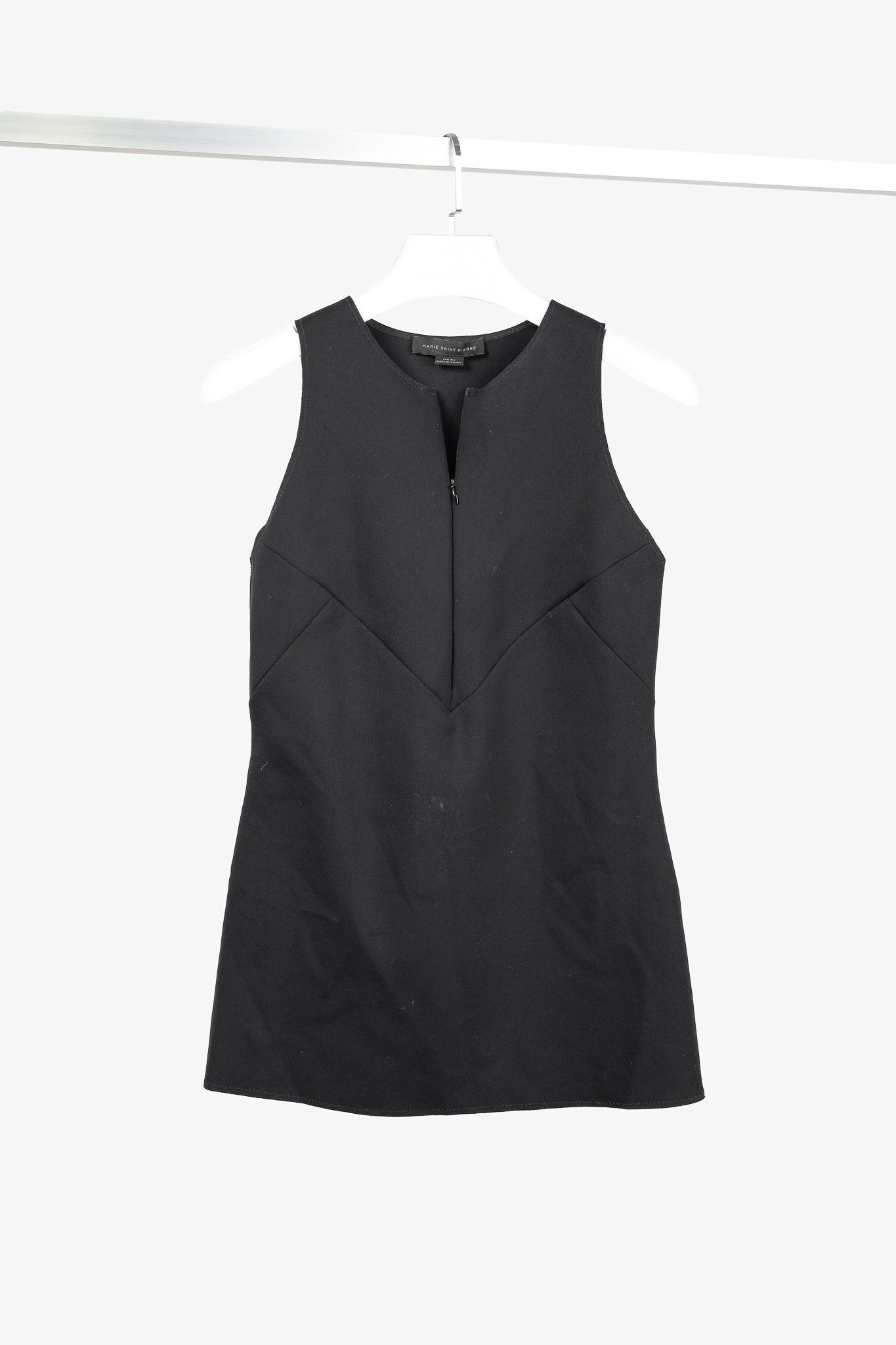 Marie Saint Pierre Marie Saint Pierre Lares Black Neoprene Zip Tank Size M / US 6-8 / IT 42-44 - 1 Thumbnail
