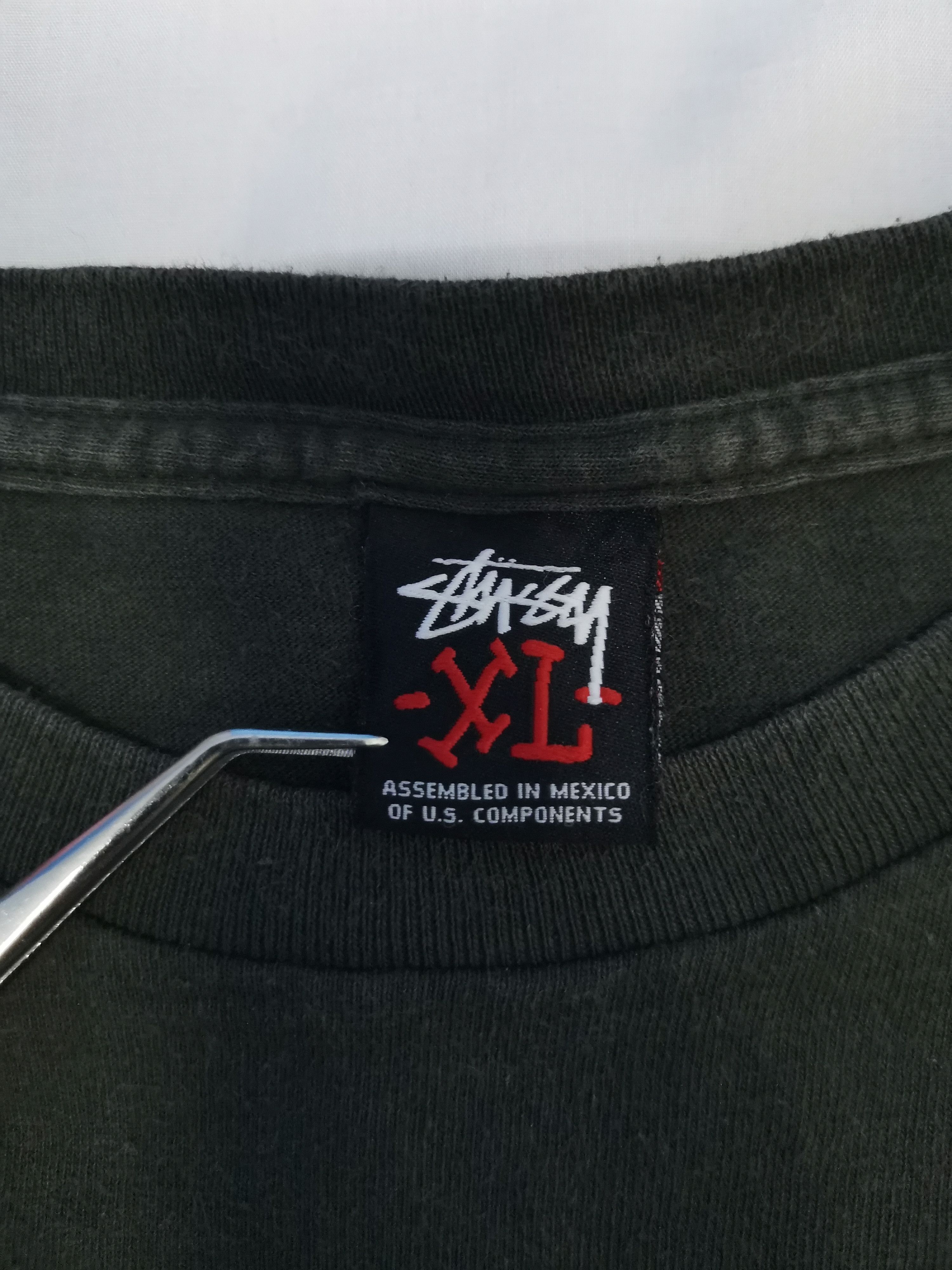 Stussy Vintage Stussy Big Skull Tee Pushead Rare Streetwear Size US XL / EU 56 / 4 - 3 Thumbnail