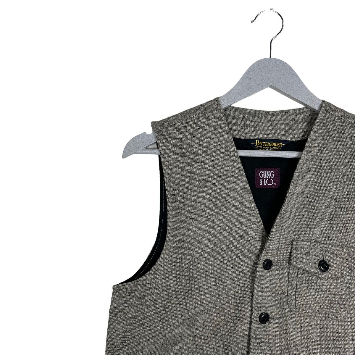 Japanese Brand 🔥 BITTER ENDER x GUNG HO GARMENT VEST TANK TOP Size US M / EU 48-50 / 2 - 7 Thumbnail