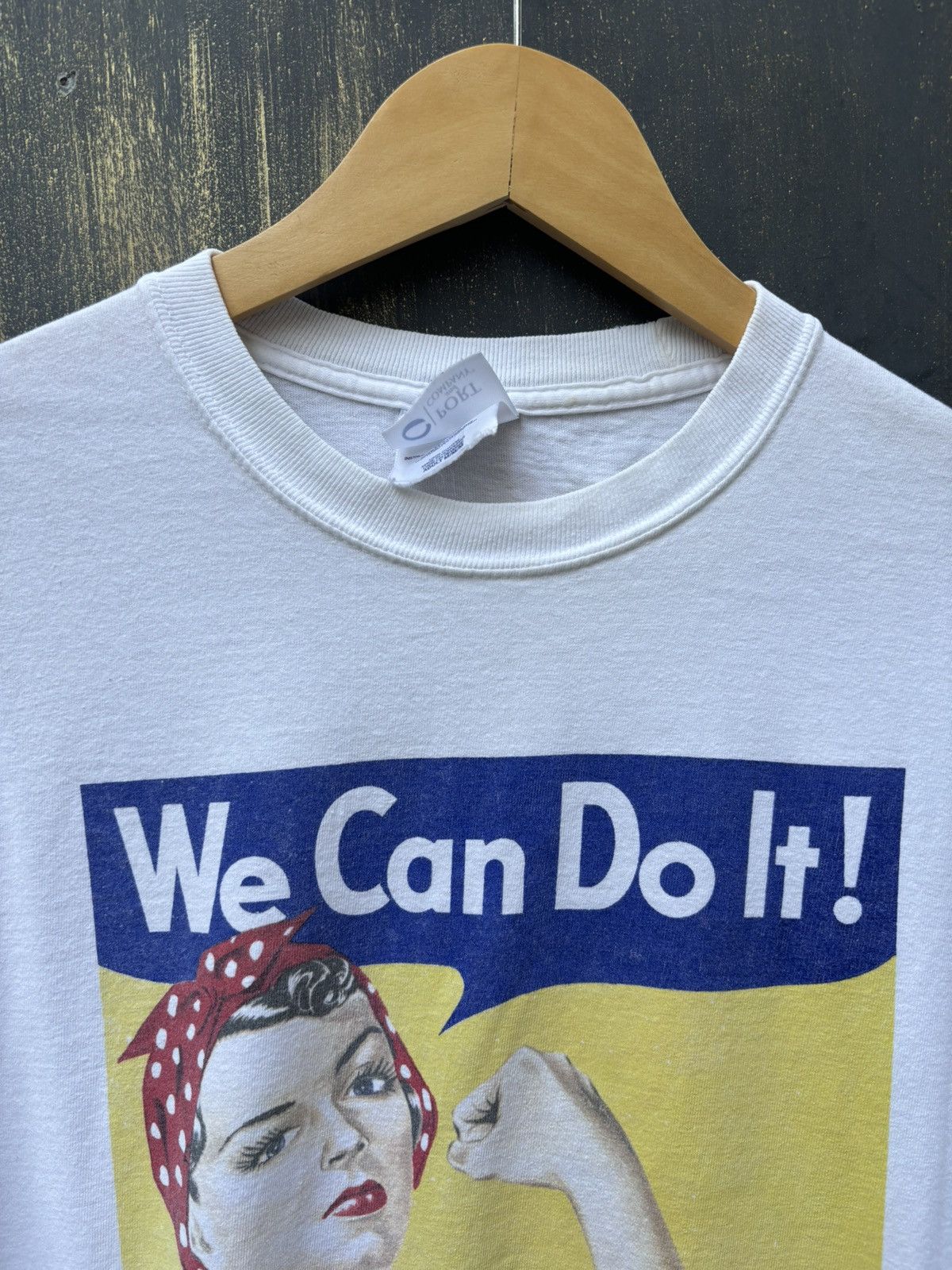 Vintage RARE! Vintage 90’s Promo Art Poster War II We Can Do It Size US M / EU 48-50 / 2 - 5 Thumbnail