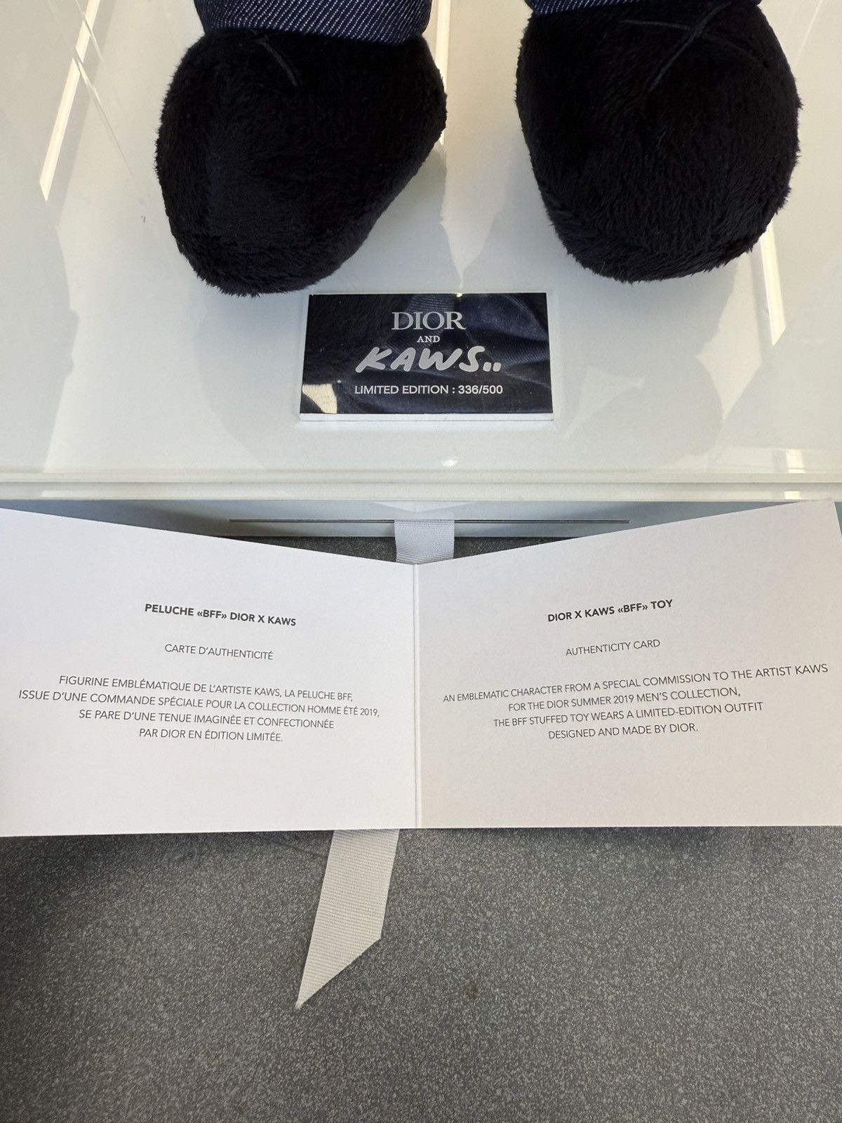 Dior × Kaws 2019 Kaws BFF Dior Plush Set Of 2 Pink & Black Size ONE SIZE - 16 Thumbnail