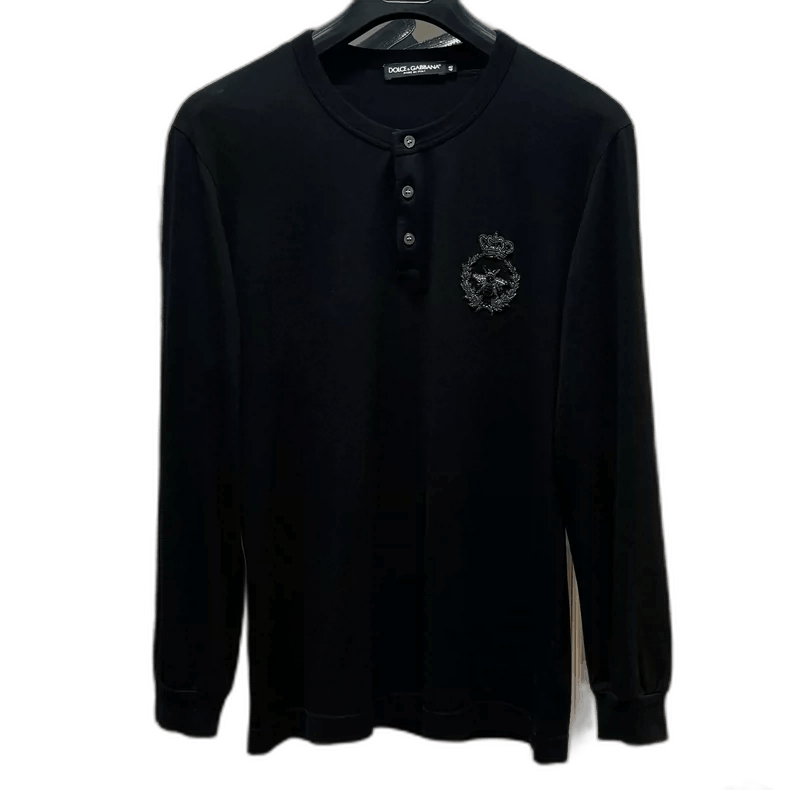 Dolce & Gabbana Men's Long Sleeve Knit Top