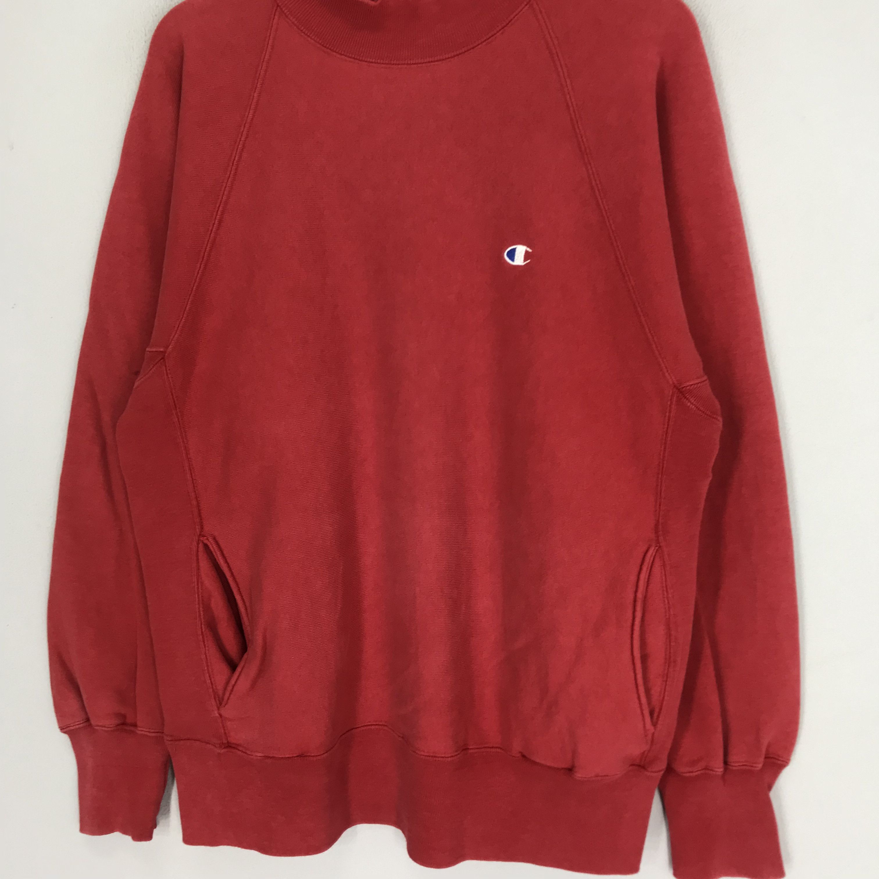 Champion Vintage 90s Champion Reverse Weave Embroidery Small Logo Size US L / EU 52-54 / 3 - 3 Thumbnail
