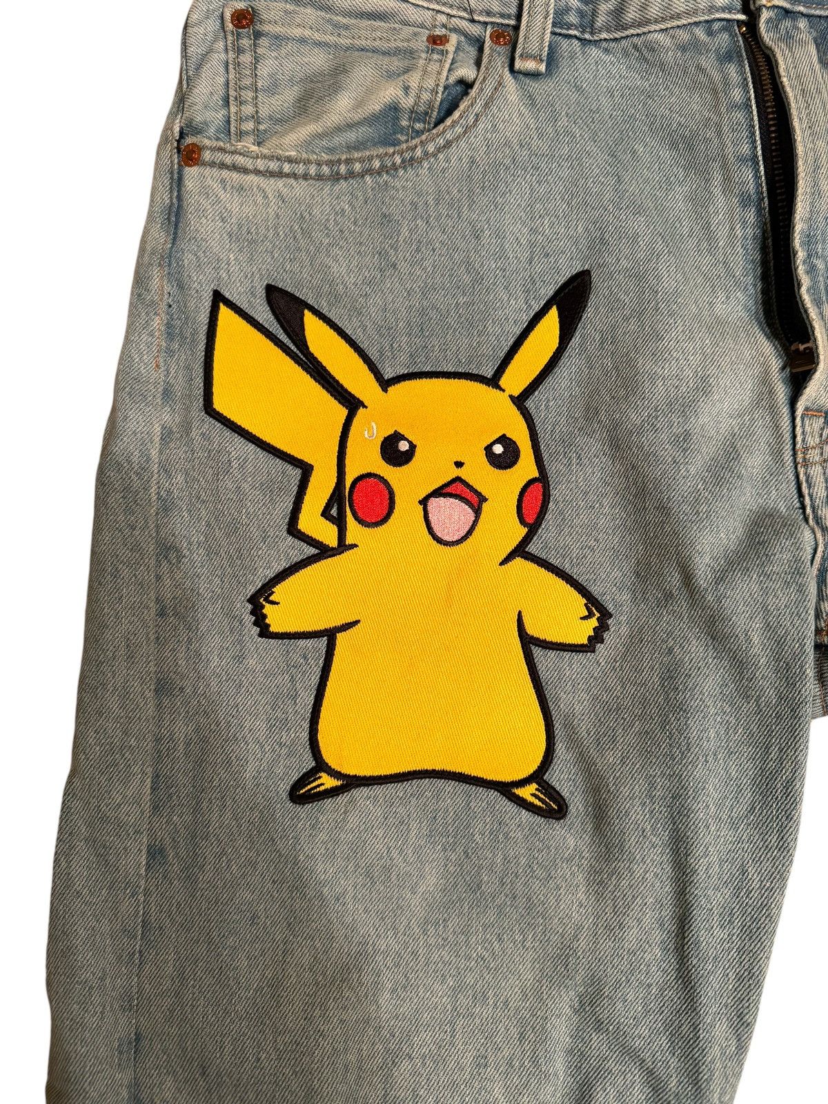 Pokemon x Levi's Pikachu Patch Denim Pants