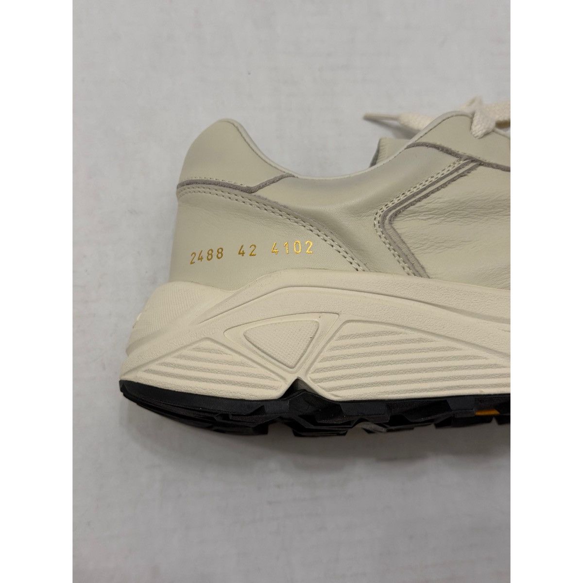 Common Projects COMMON PROJECTS PREMIUM RUNNER OFF WHITE SNEAKER Size US 9 / EU 42 - 7 Thumbnail