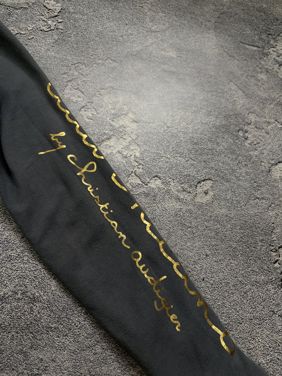 Christian Audigier Paco Chicano Christian Audigier Amor Heart Gold Foil S Y2K Size S / US 4 / IT 40 - 11 Thumbnail